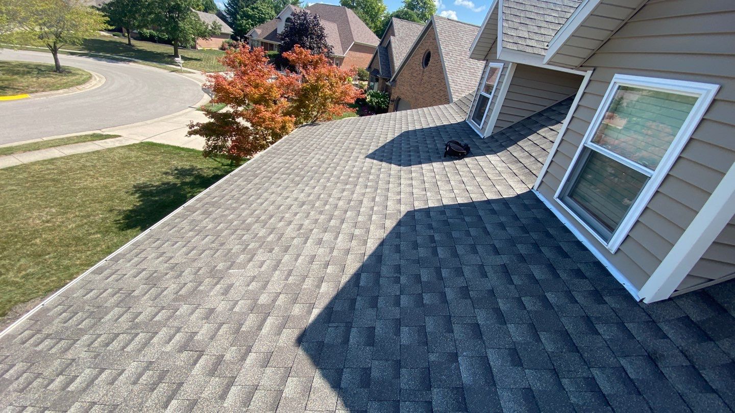 Residential Roofing Installation using GAF Timberline HDZ Weathered Wood by Nitro Roofing and Construction