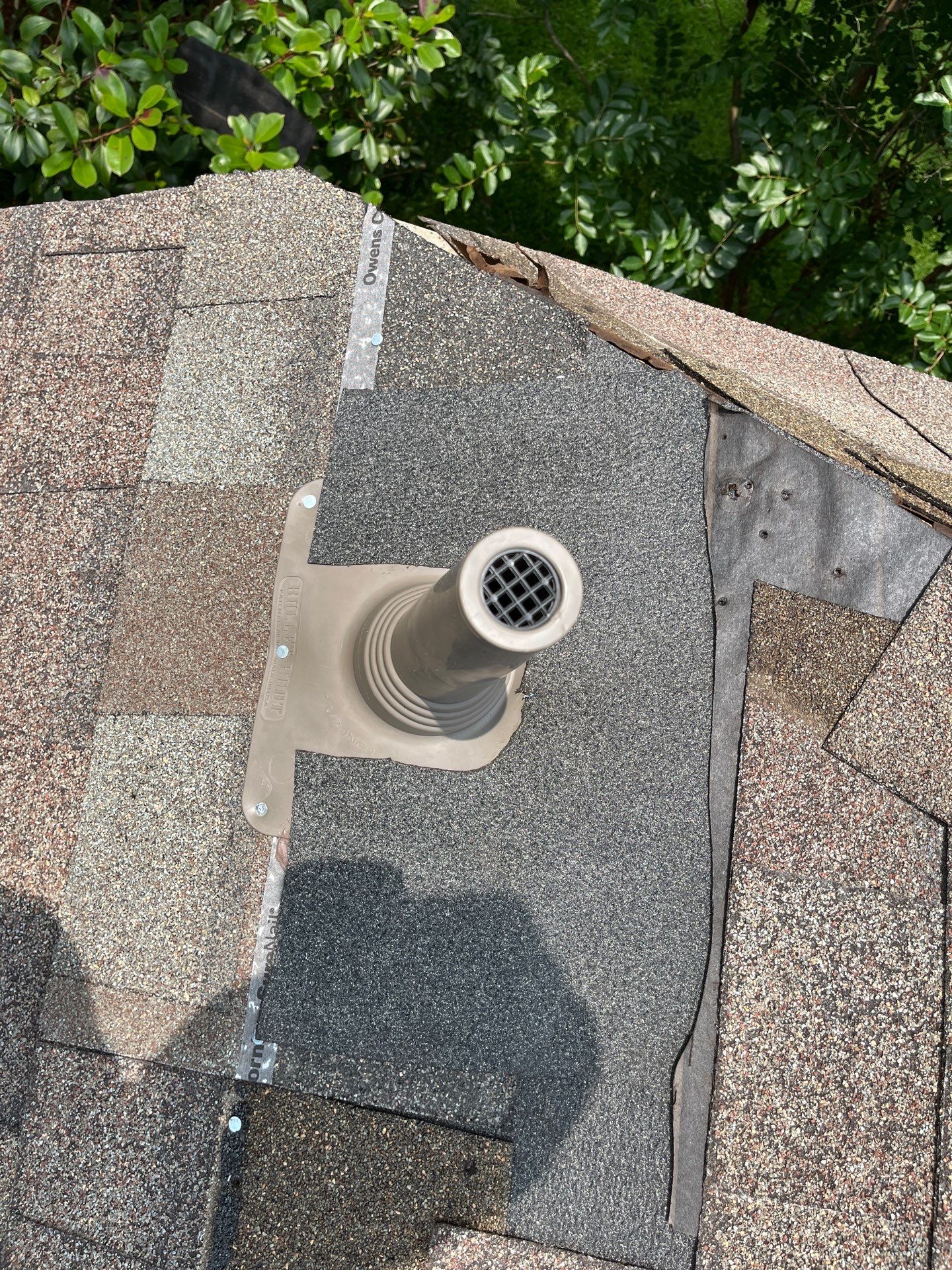 Hail Damage using Owen's Corning Duration (Lifetime) Shingles by Roof Repair Company