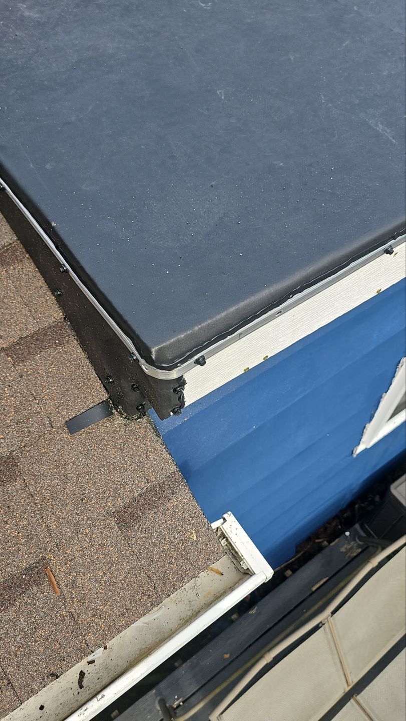 Atlas Pinnacle, Color, Heatherblend, Drip Edge, Color, Royal Brown by Eagle Eye Roofing