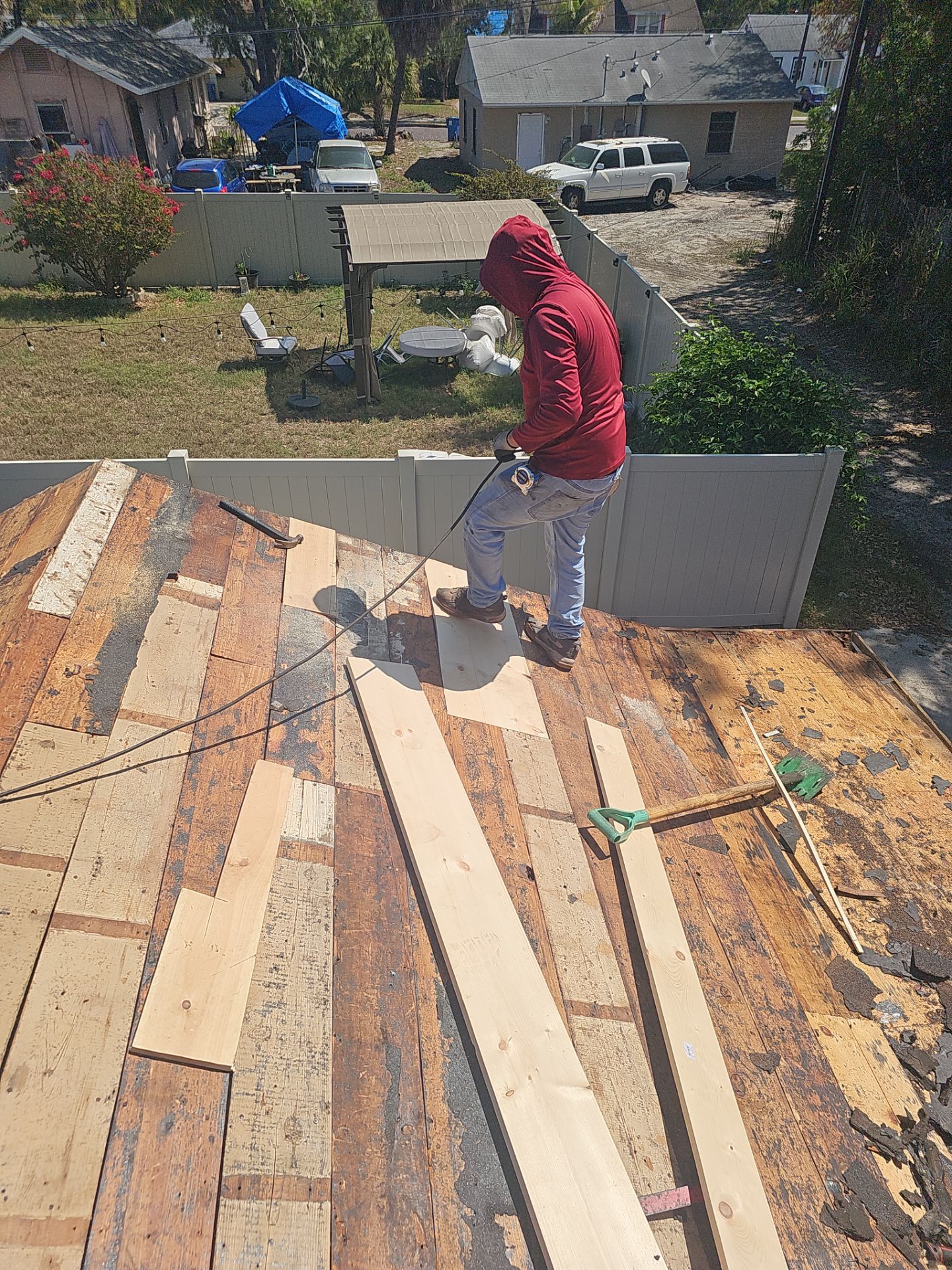Project in St. Petersburg 33705 by Mitchell Roofing Company LLC 