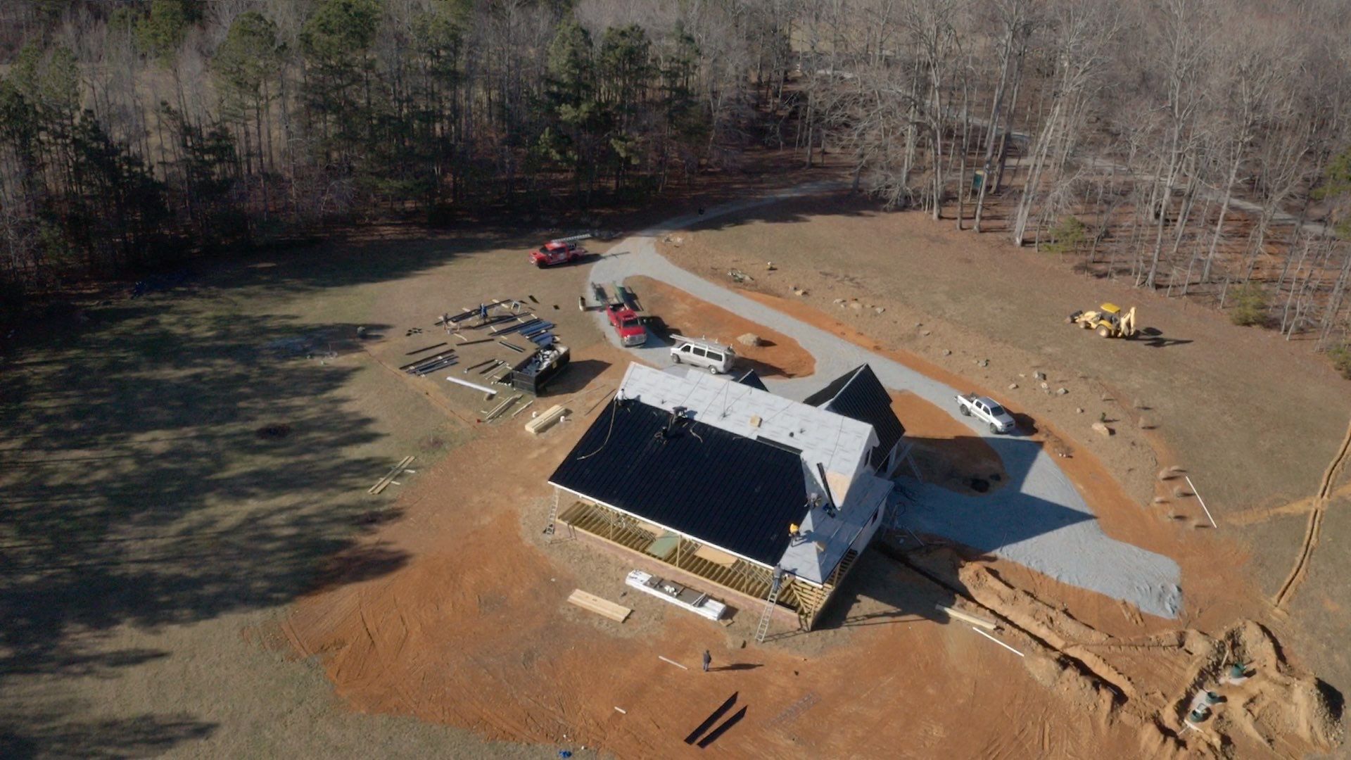 Custom Home Metal Roof Installation by Just In Time Roofing and Restoration