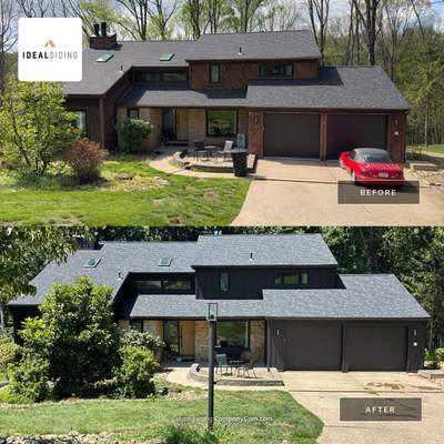 James Hardie Board and Batten Midnight Black Renovation in Wexford