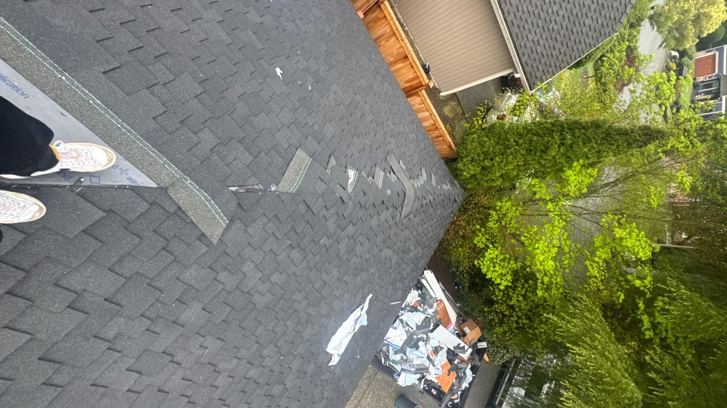 Residential Roofing Installation using GAF UHDZ Shingles by Roofing Formula LLC