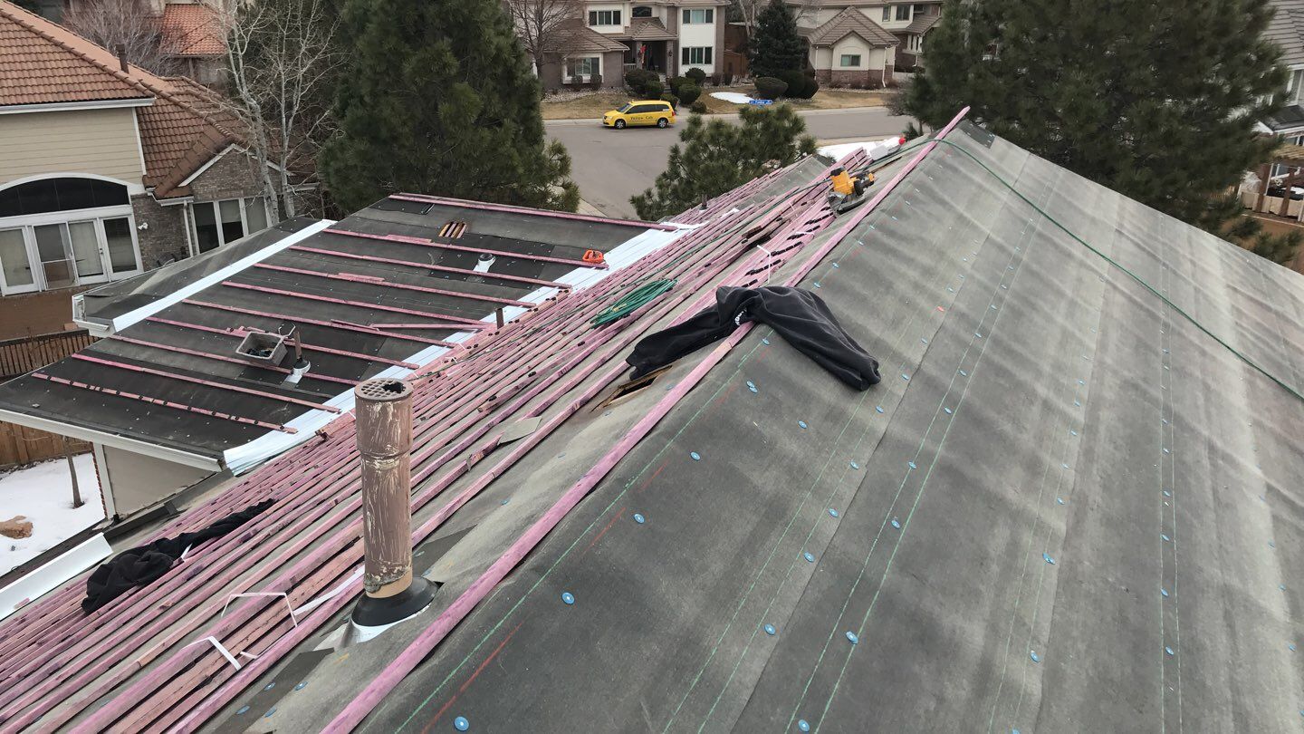 Residential Roofing Installation using Boral Saxony Slate - Black Canyon  by A to Z Roofing