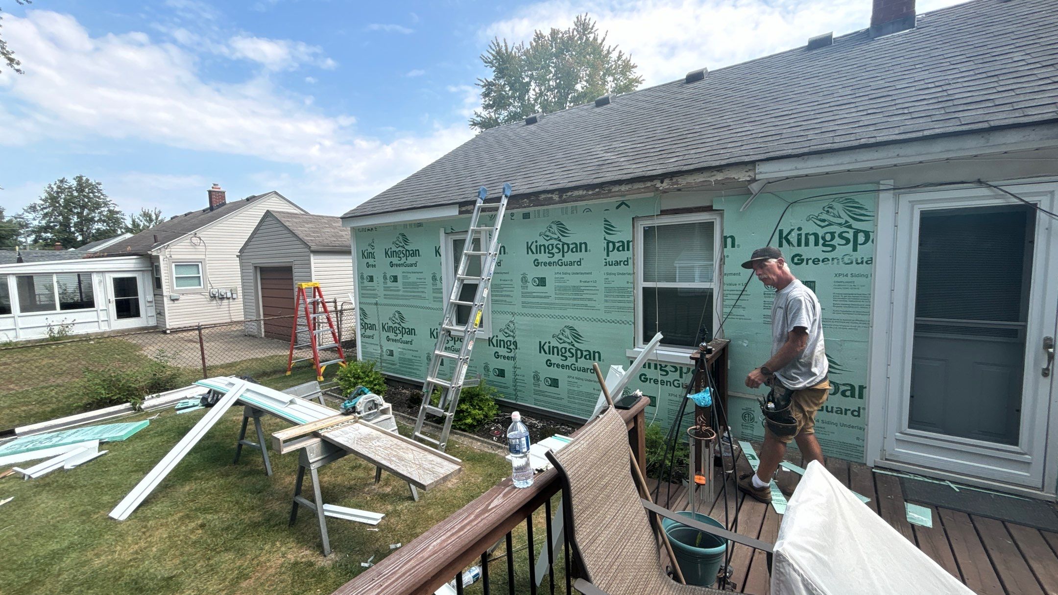 Siding Replacement using Alside Odyssey D4" by 180 Contractors