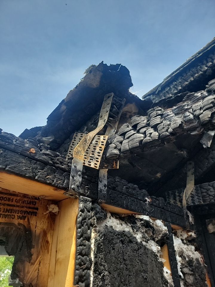 Fire Damage Restoration and Total Home Rebuild by Licensed General Contractor by RGR Construction and Roofing, LLC