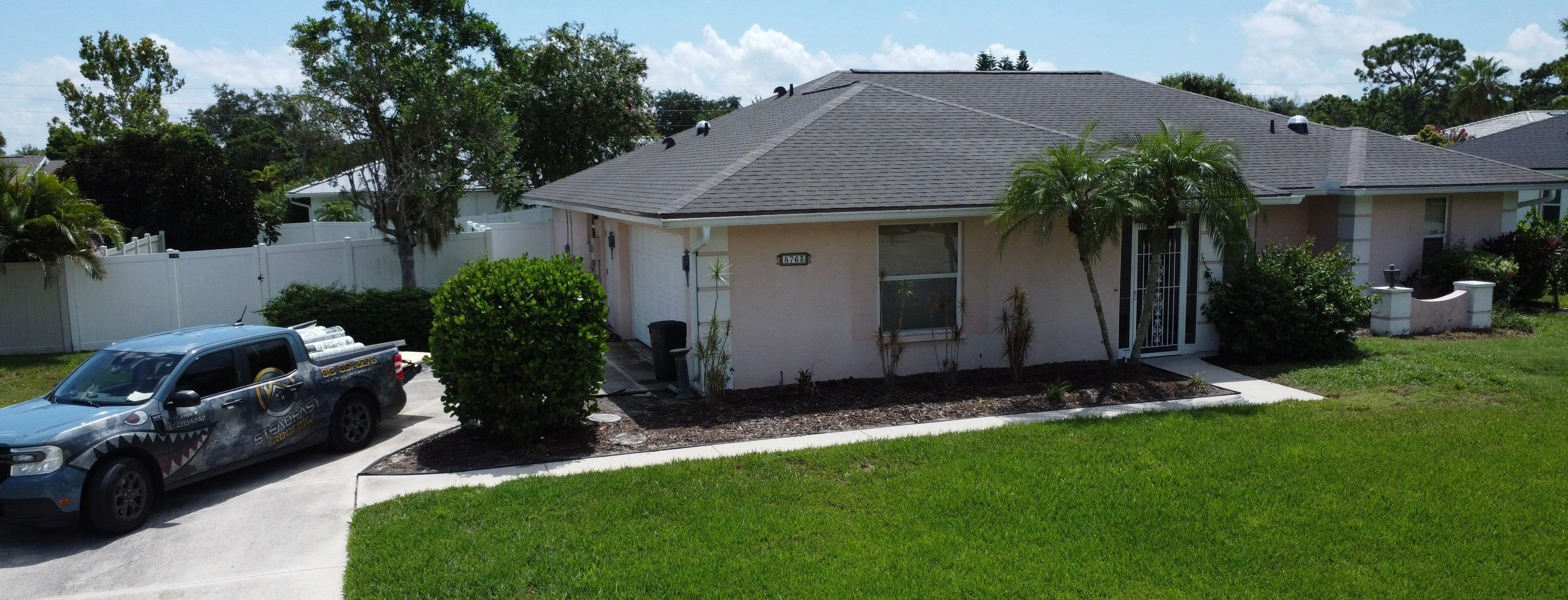 Roof Replacement in Sarasota, FL. by Steadfast Roofing