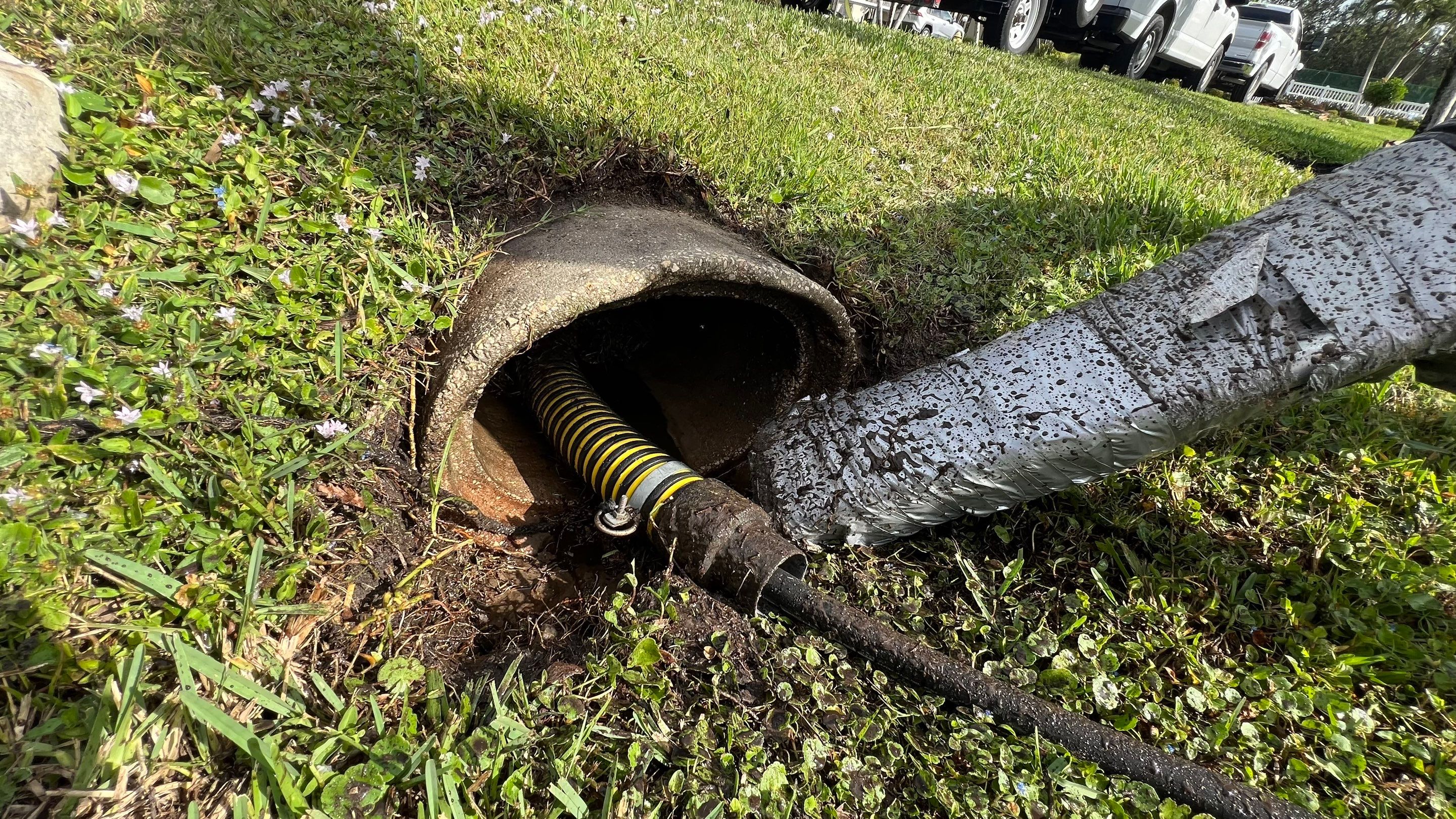 Fort Myers Community Culvert Jetting by APS Power & Water