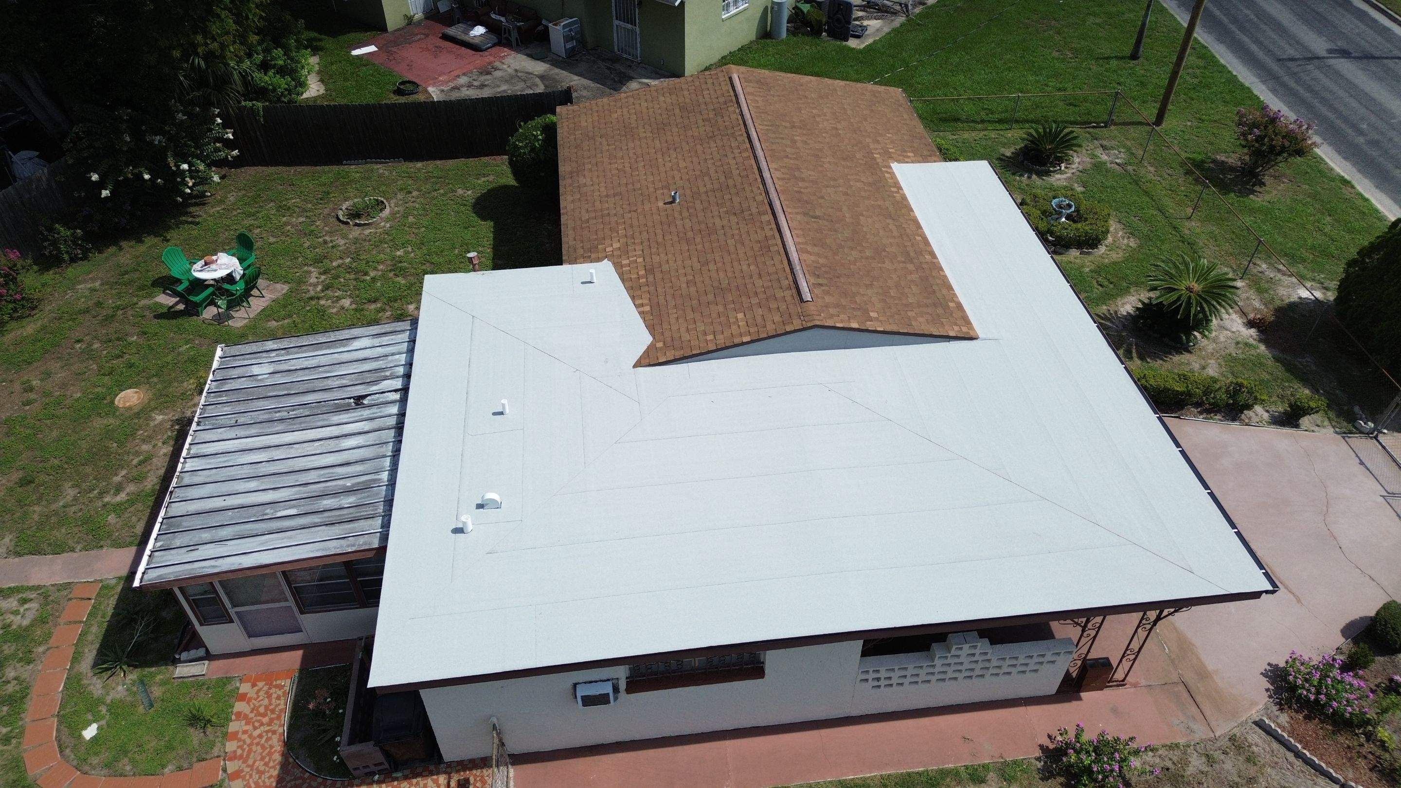 Residential Reroof in Orlando FL by Gold Key Roofing