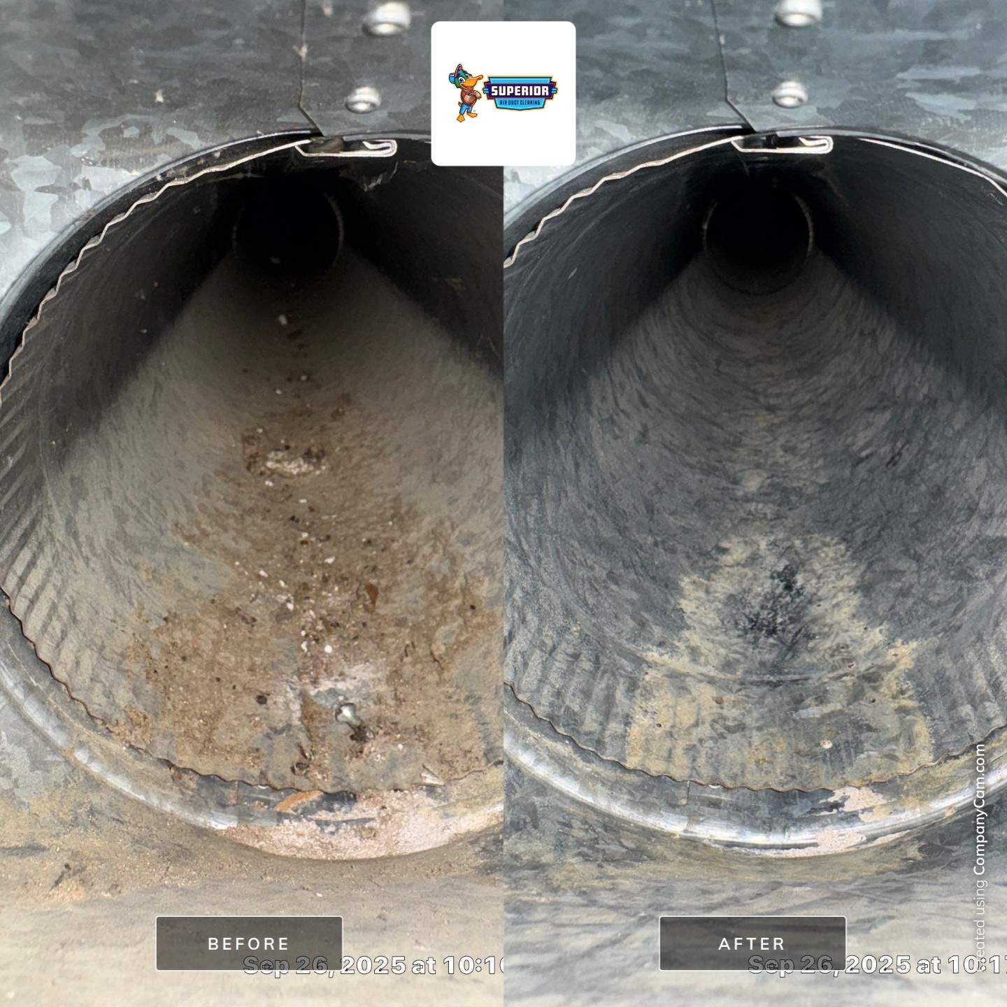 Air Duct Cleaning With a Vacuum Truck in Grove City, PA by Superior Air Duct Cleaning