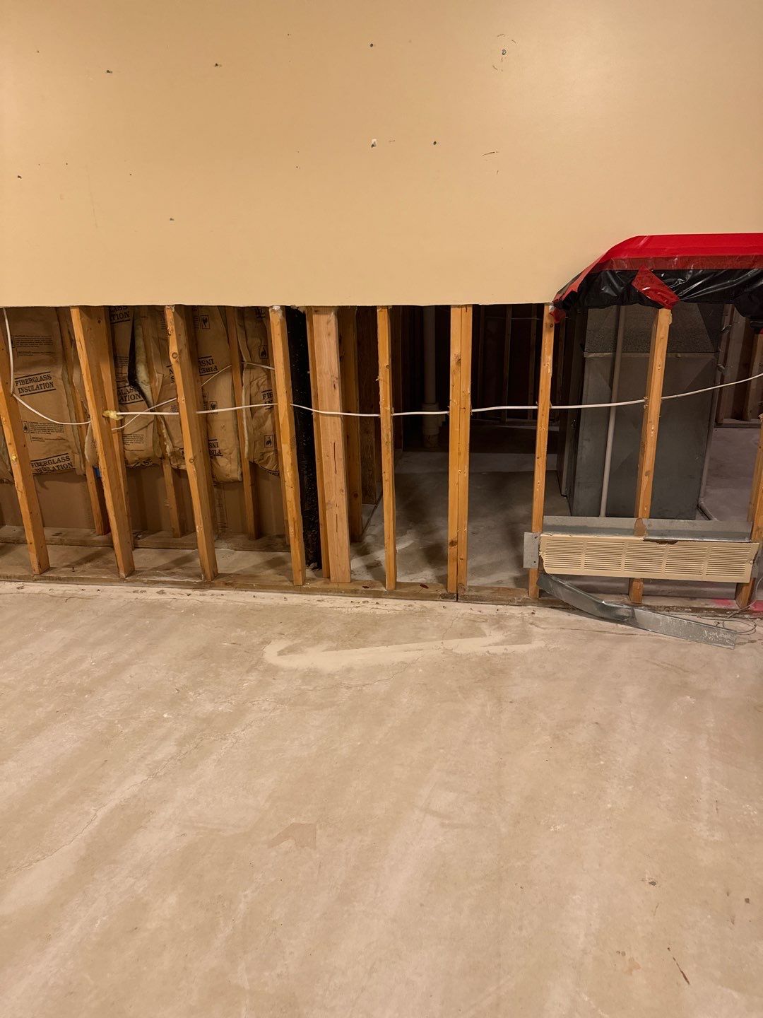 Project in Commerce Charter Twp by EzDry Water Mitigation & Property Restoration