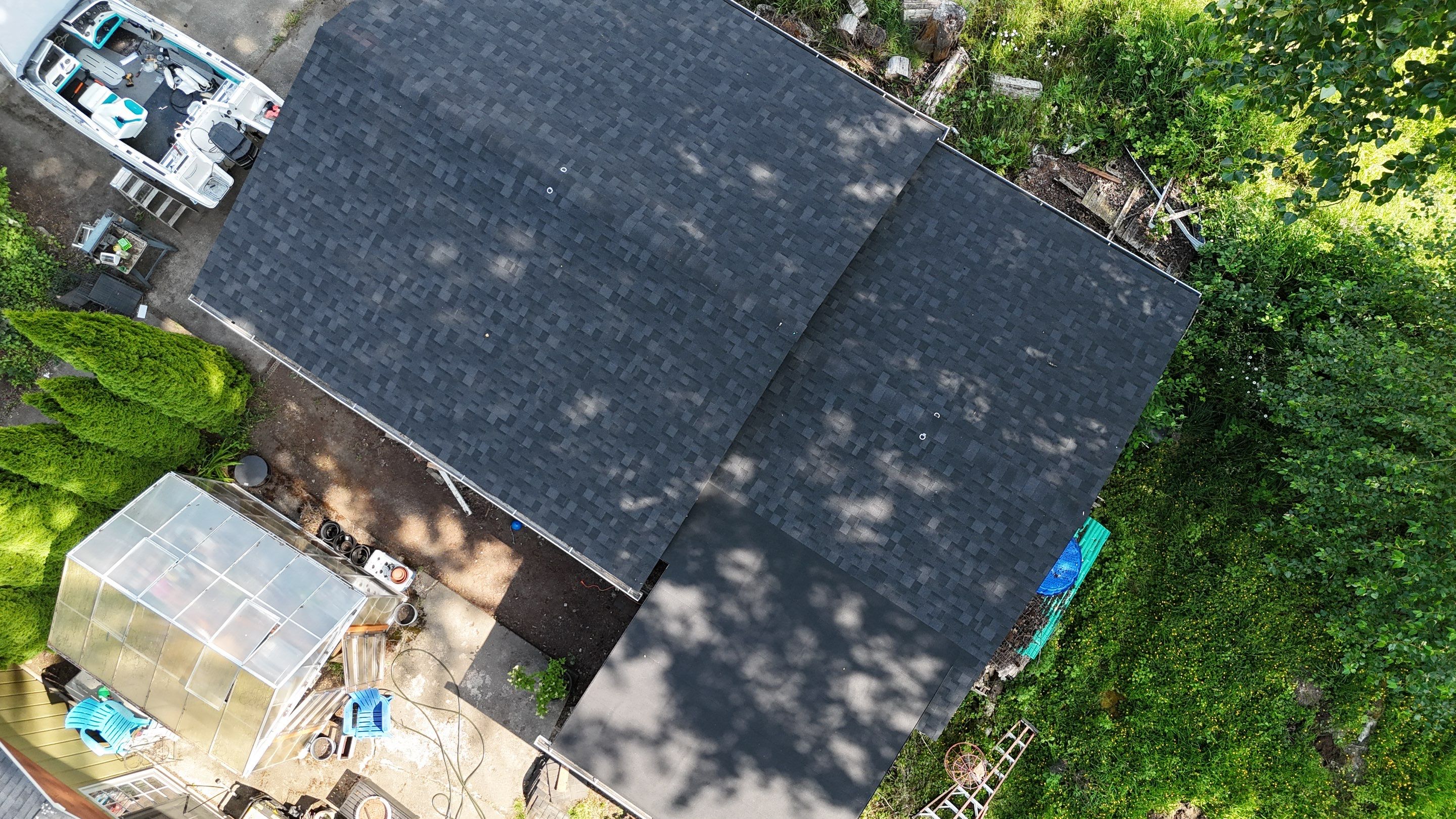 Garage Roof Replacement by Pierce Roof Pros