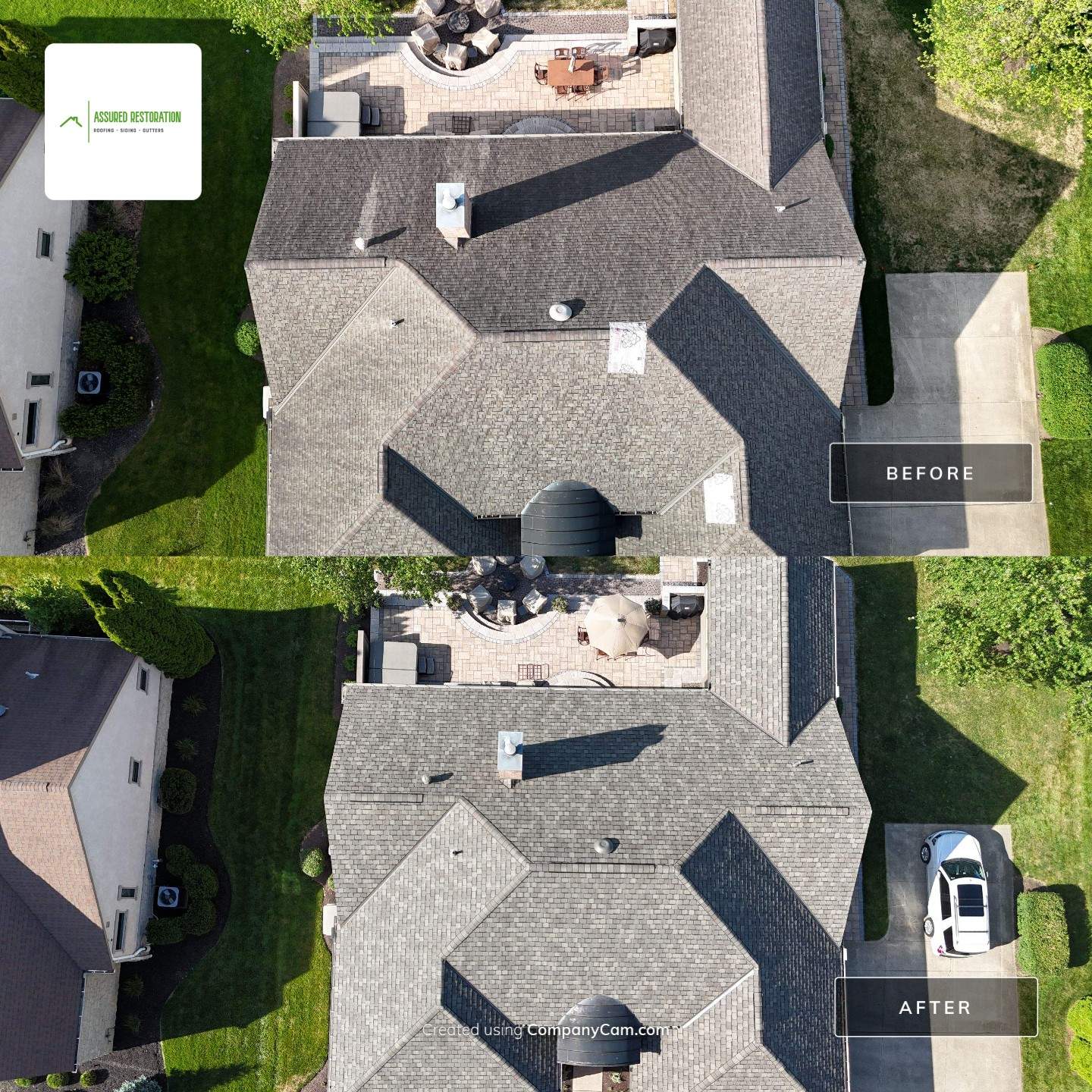 Certainteed Grand Manor Weathered Wood by Assured Restoration