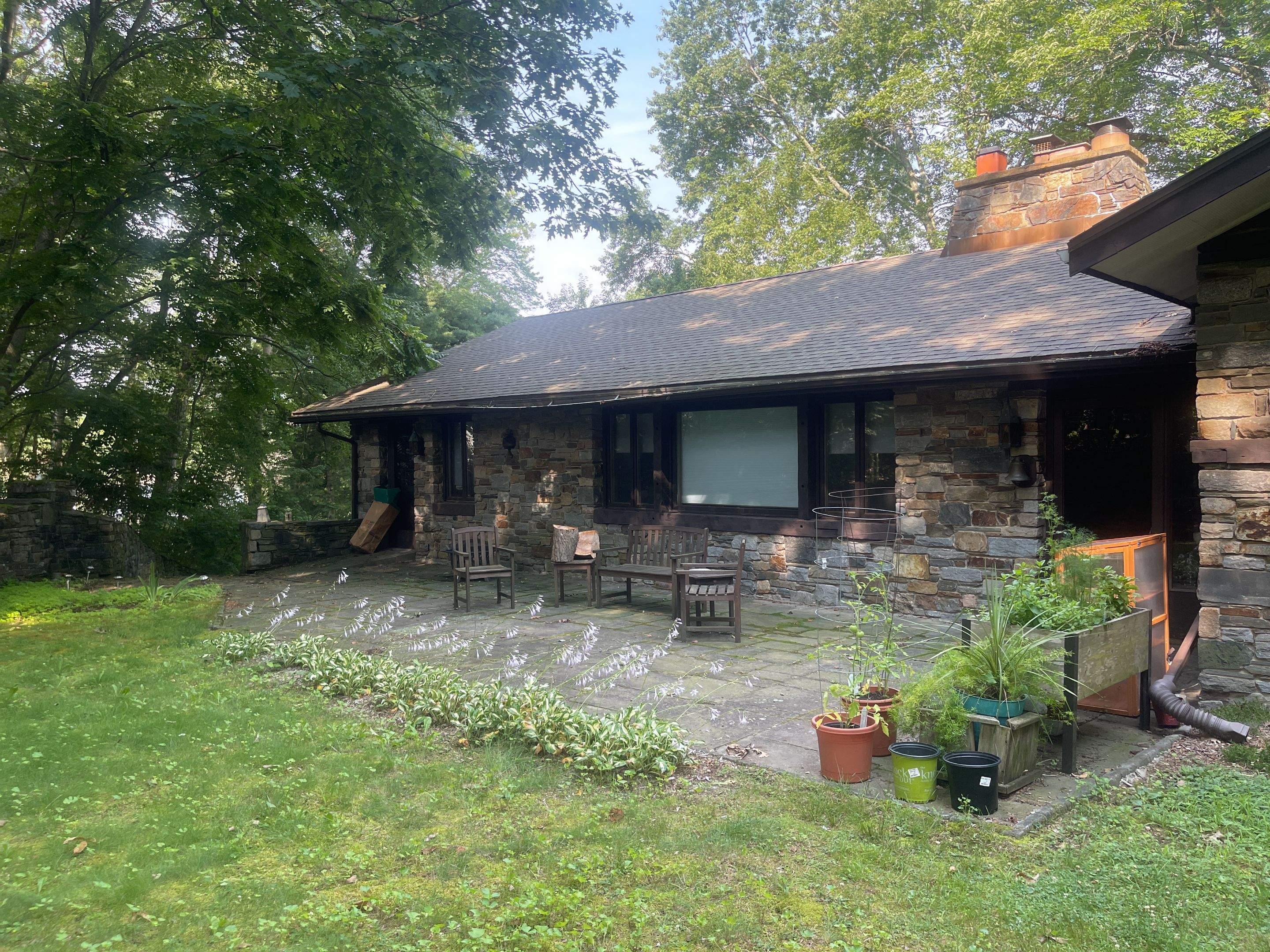 Gutter Installation using 5k Brown Gutters by A Plus Exterior
