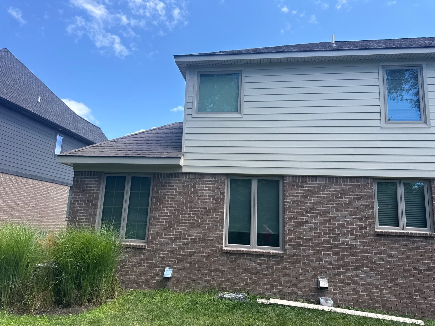 Siding Replacement using Alside S7 Cedar Mill Grain Composite by 180 Contractors