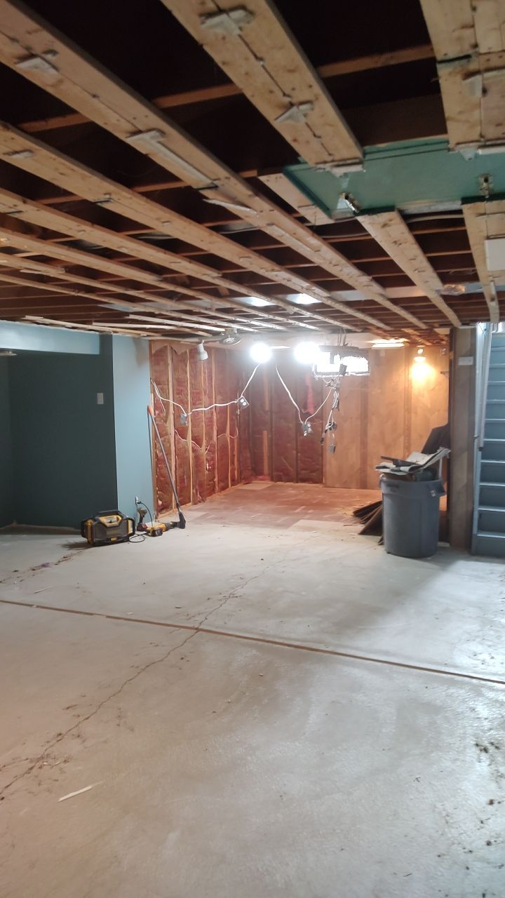 Basement and Bathroom Remodel by Ivy Lea Construction