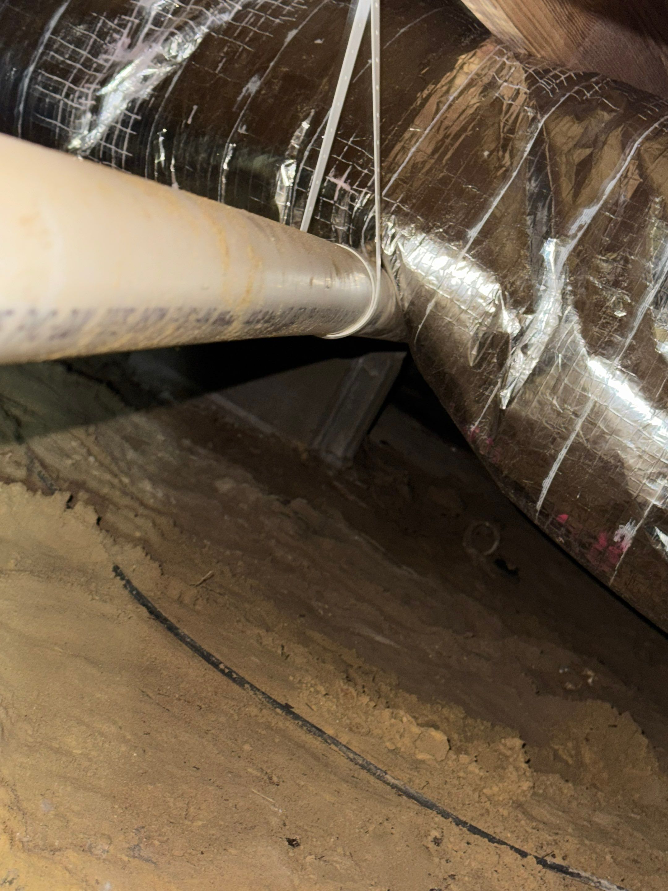 Project in Chesapeake by Patriot Crawl Space Repairs