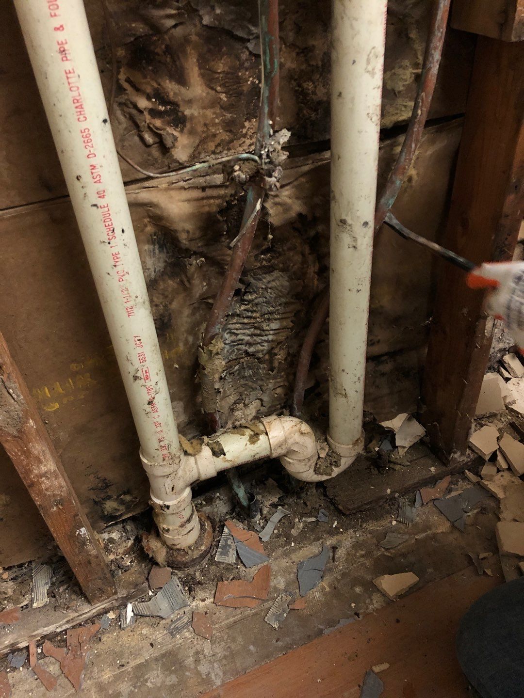 Home Remodel after Huge Water Damage by L&T General Contractors and Restoration INC
