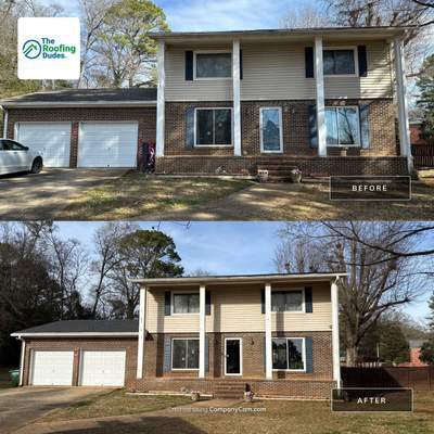 Roof Replacement in Montevallo (Charcoal)
