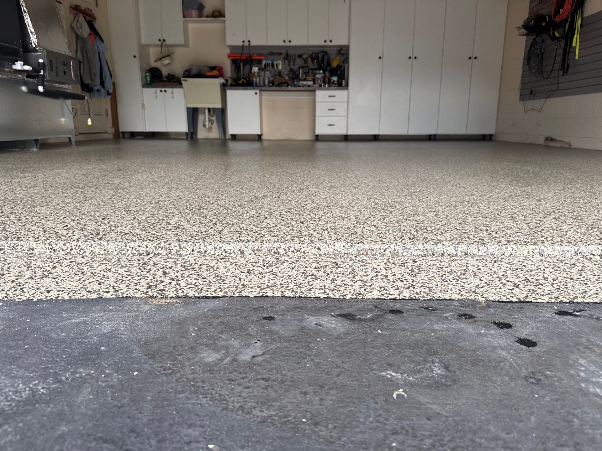 Garage Project in Gainesville, FL in Cordwood by Cross Creek Concrete Coatings