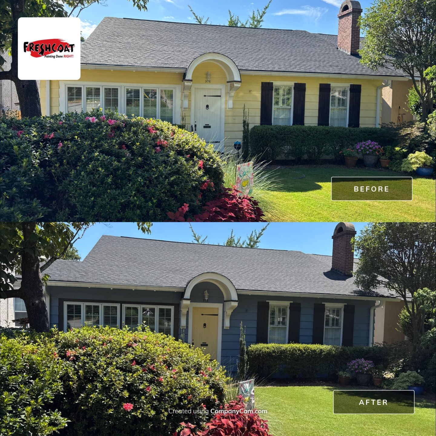 Exterior Refresh by Fresh Coat Painters of Augusta
