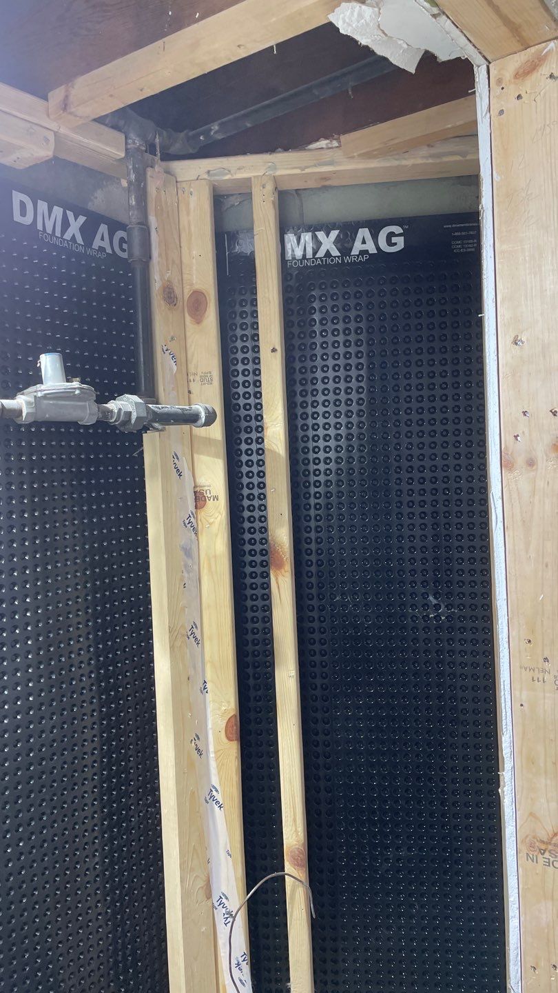 Subcontracted for a Whole-Home Remodel by Waterproofing Northeast