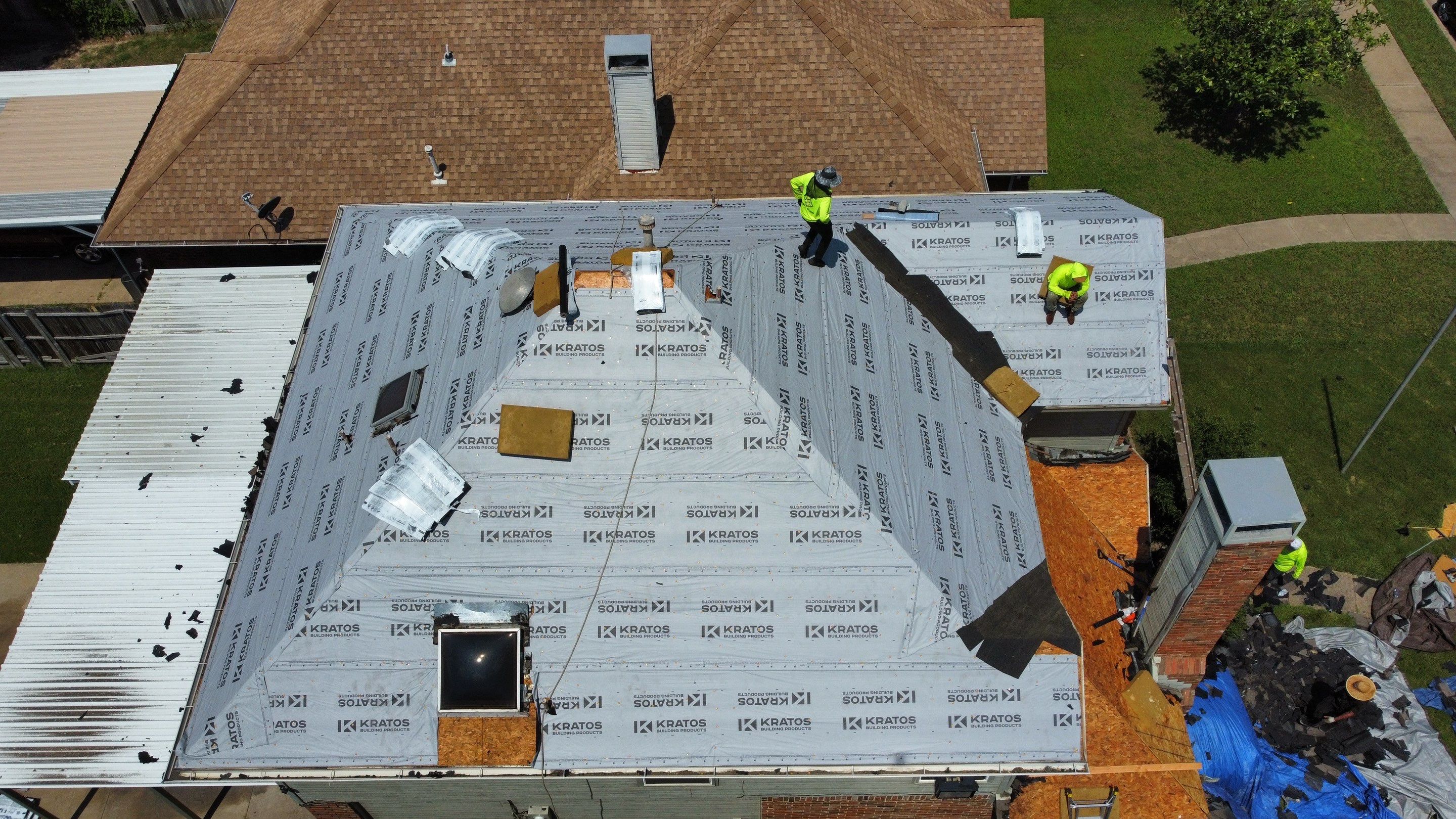 Roof and Gutter Install by Berry Good Roofing 