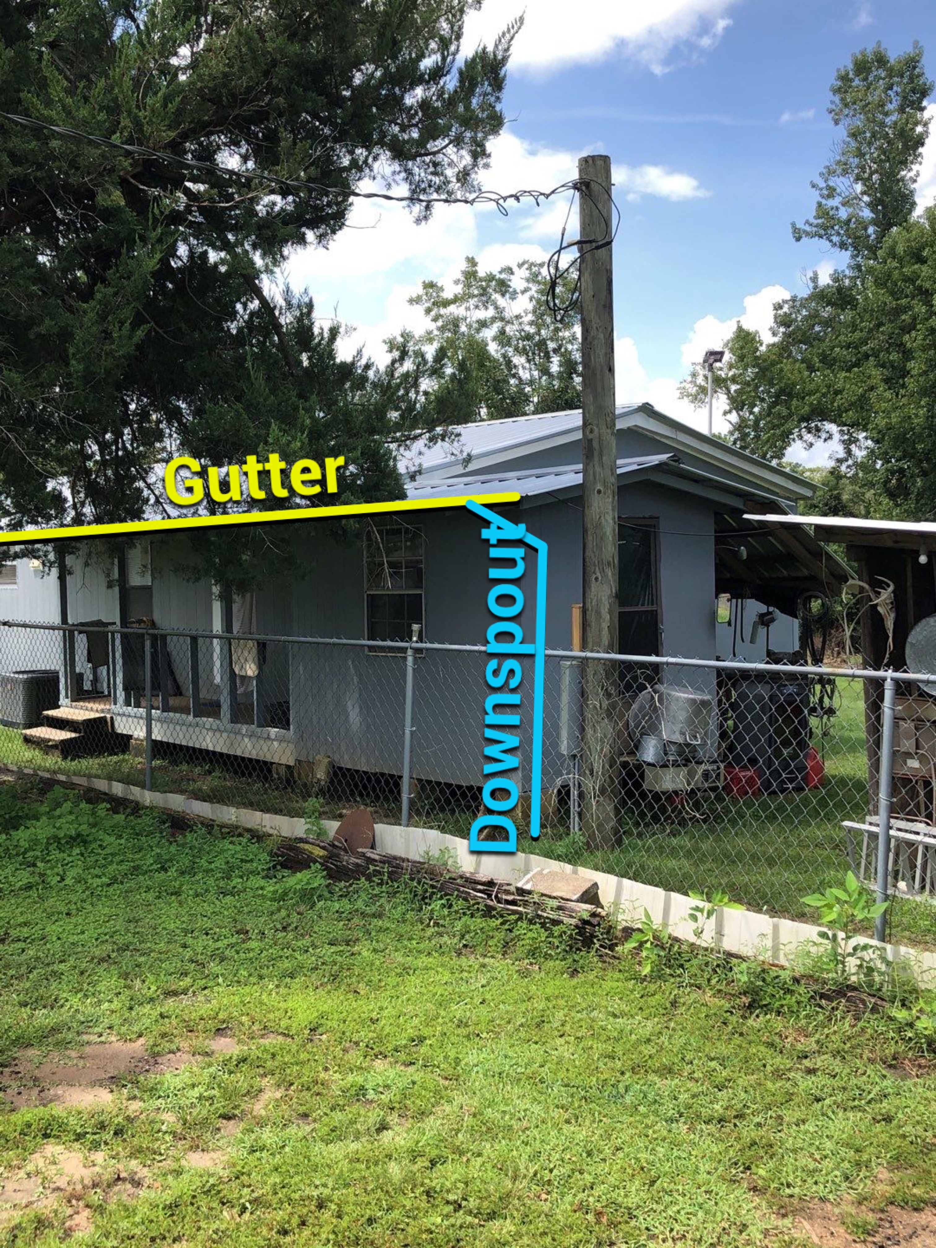 Gutter Installation using K-Style Seamless Gutters by Gutter Professors