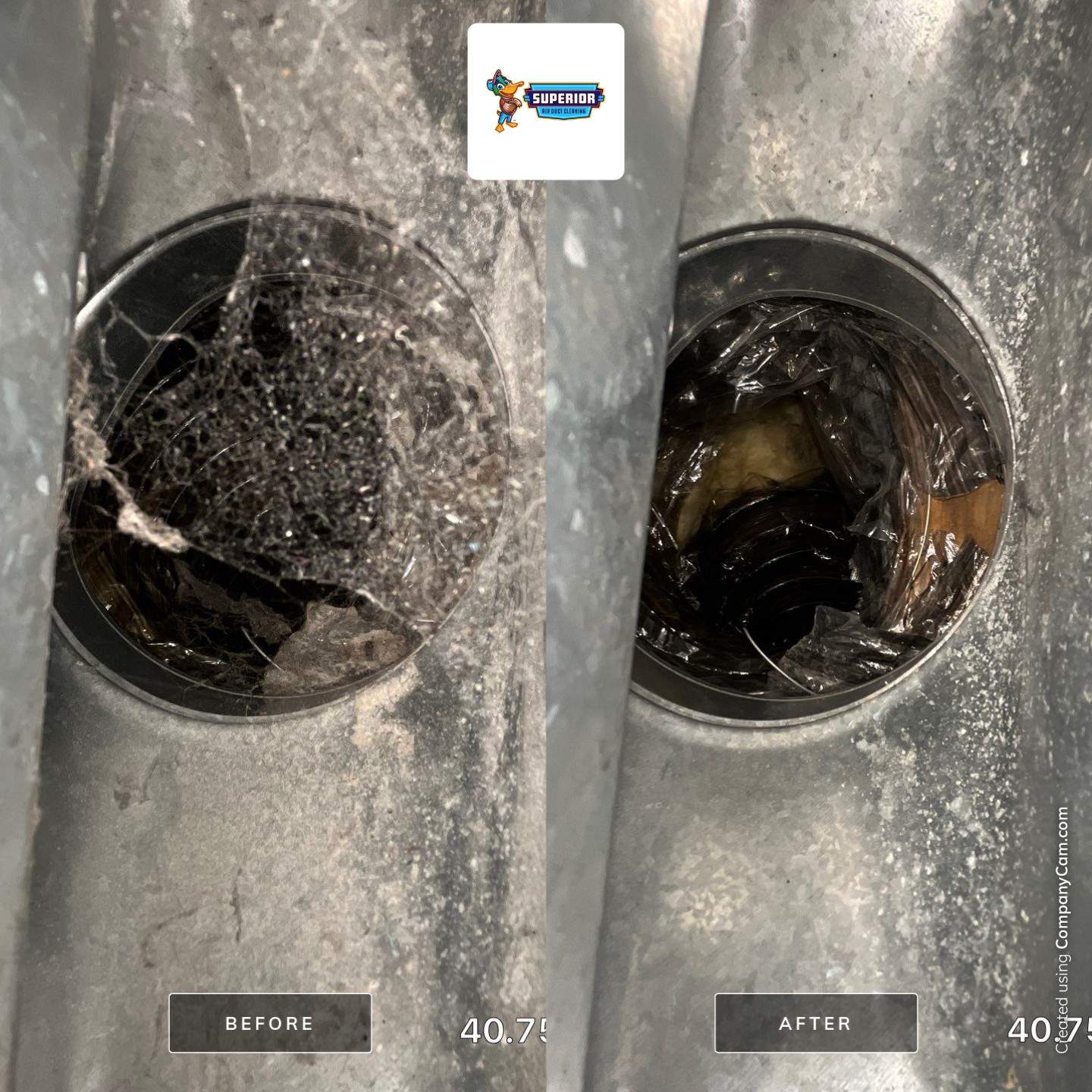 Air Duct Cleaning With a Vacuum Truck in Beaver Falls, PA by Superior Air Duct Cleaning