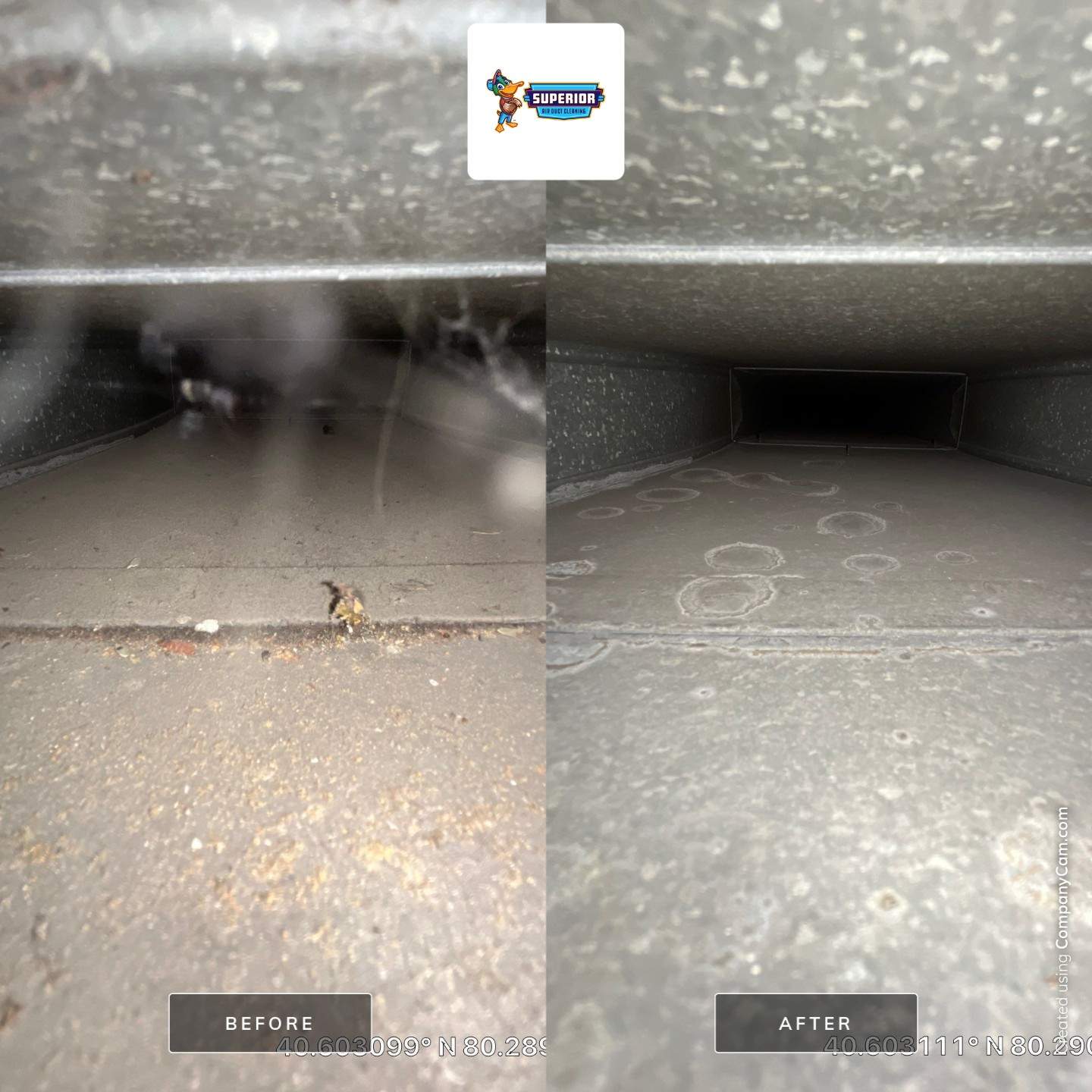 Air Duct Cleaning With a Vacuum Truck in Aliquippa, PA by Superior Air Duct Cleaning
