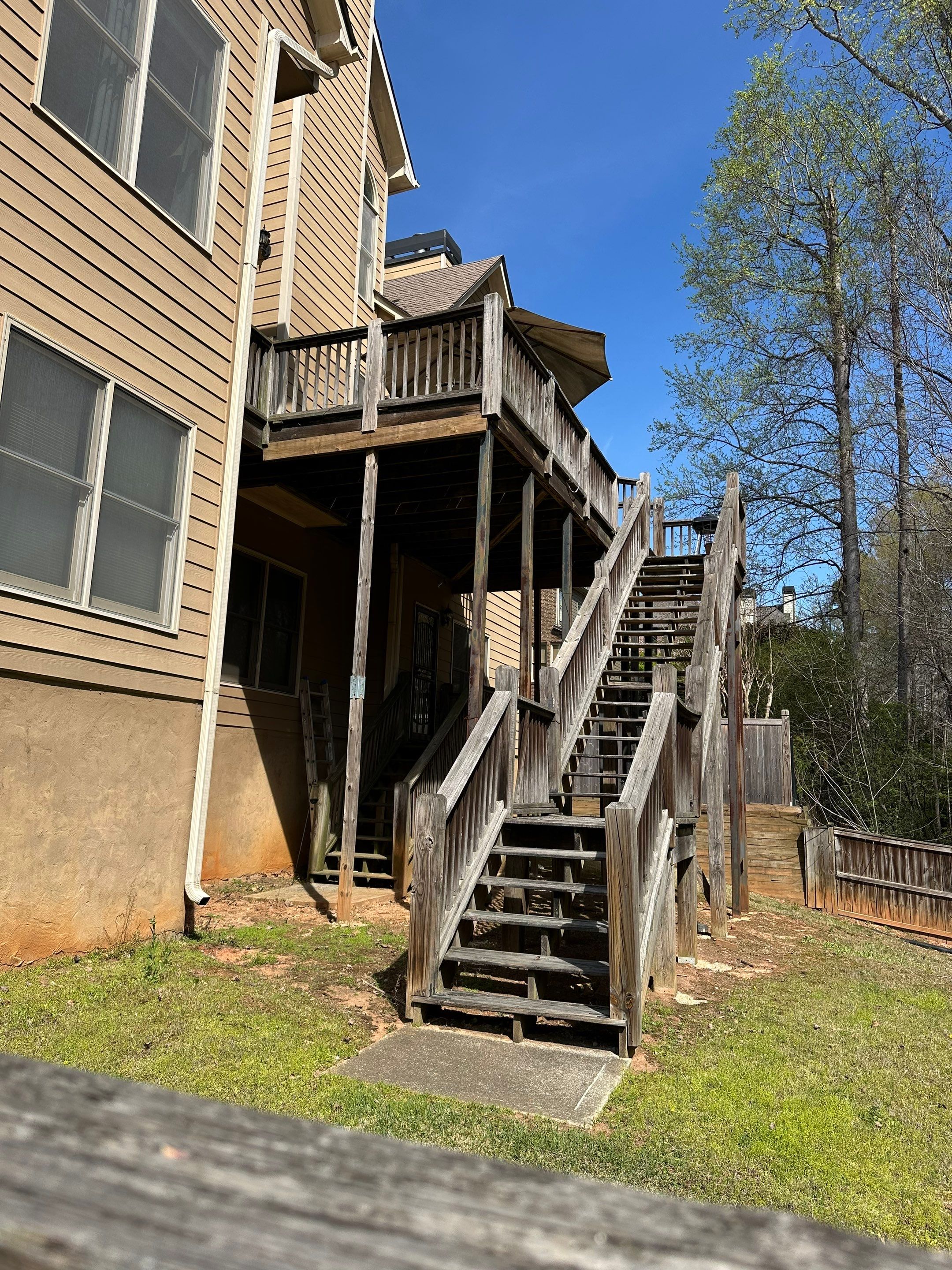 Wood Deck Resurface in Smyrna, GA by Nelson Exteriors 
