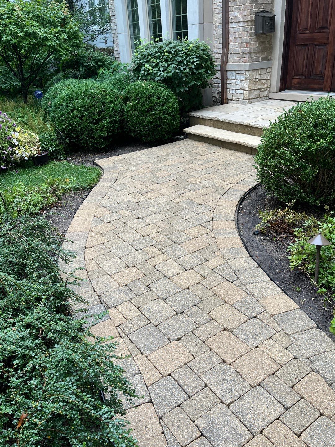 Brick paver clean, sand and seal.  using surebond SB-8700 by Northern Power Washing LLC.