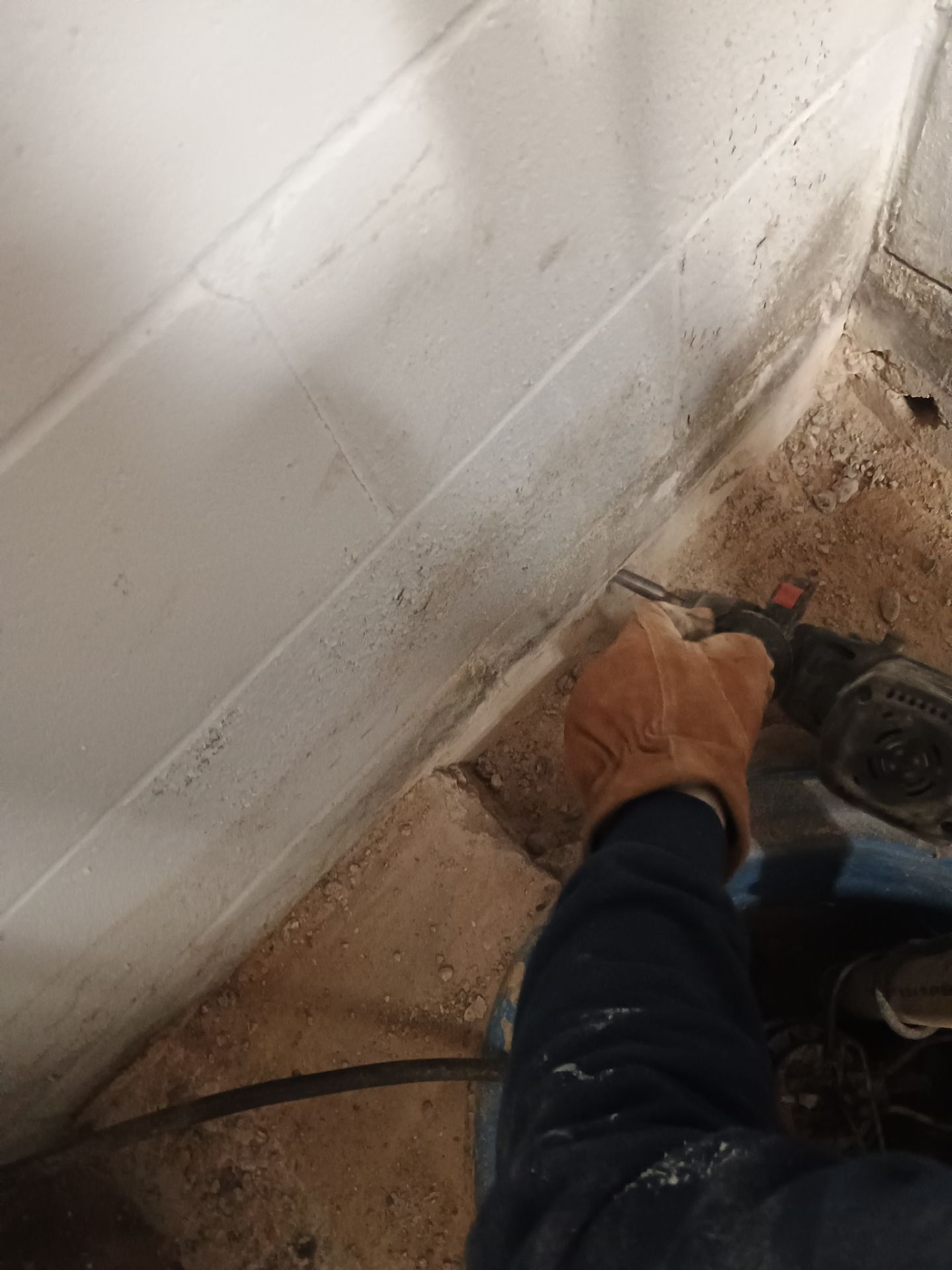 Depressurizing Denny's Basement Wall by Waterproofing Northeast