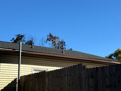 Residential Roofing Installation using GAF Timberline HDZ Charcoal