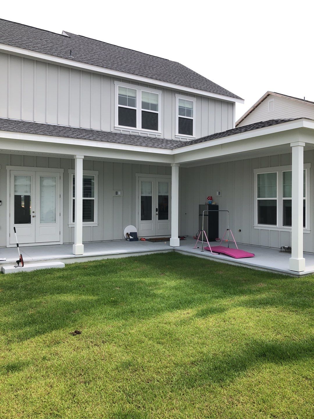 Seamless Gutter Installation using White K-Style Gutters by Gutter Professors