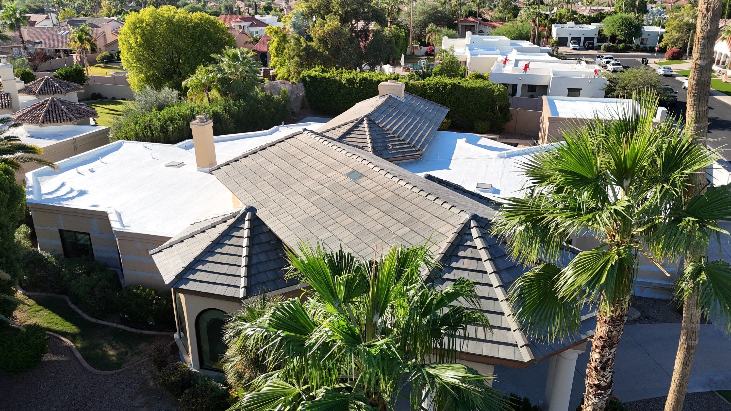 Project in Scottsdale, AZ by Saint Roofing