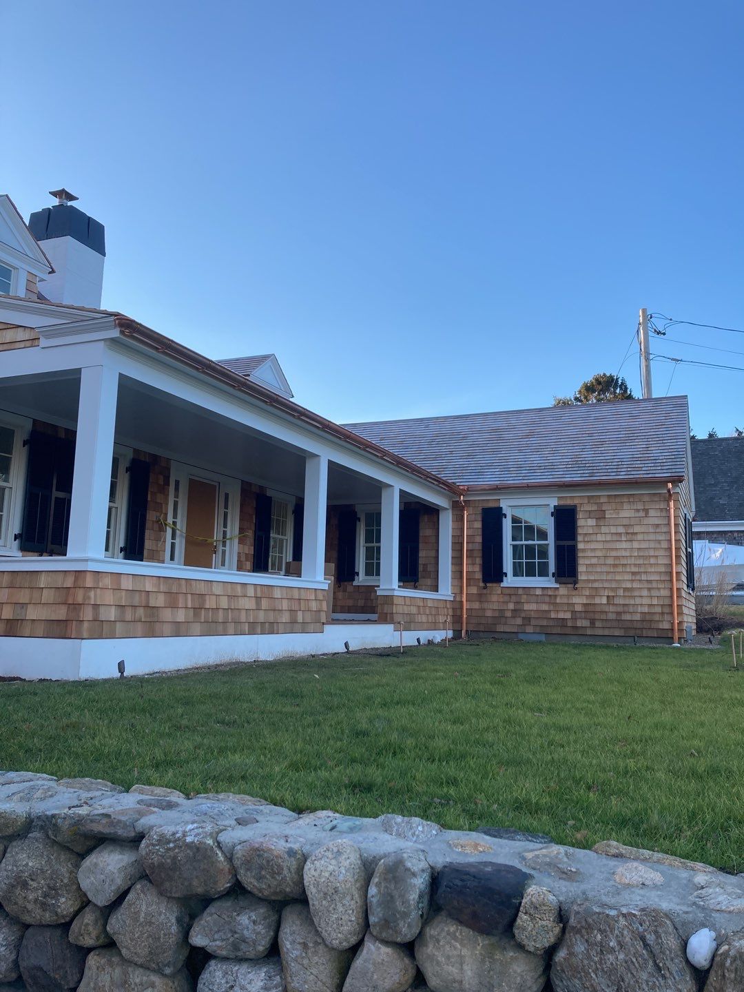 Copper Gutter Installation in Osterville, MA   by Gutter Pro Enterprises