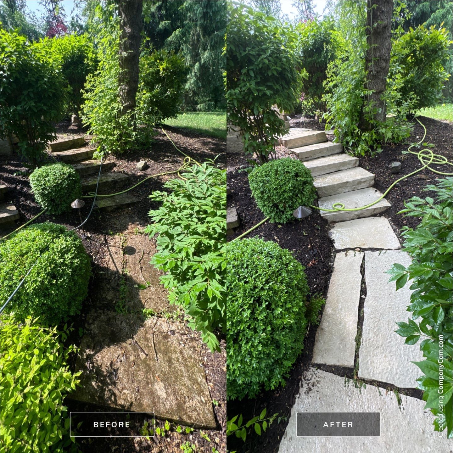 Project in Crystal Lake by Simmons Power & Soft Washing