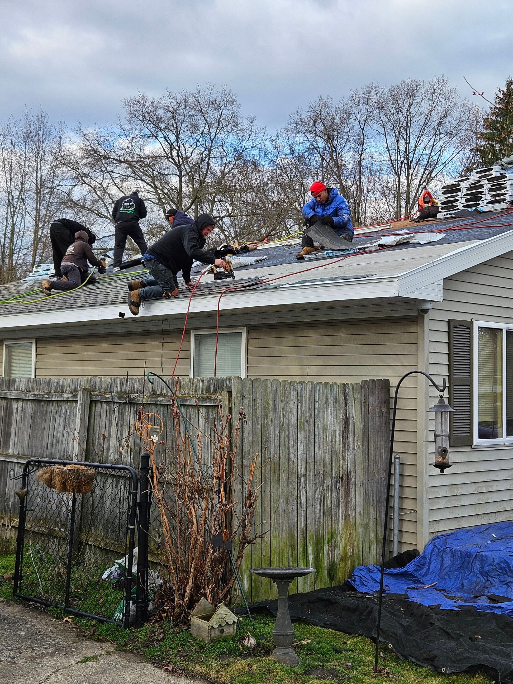 Residential Roofing Installation using IKO DYNASTY DRIFTSHAKE by JNR Roofing LLC