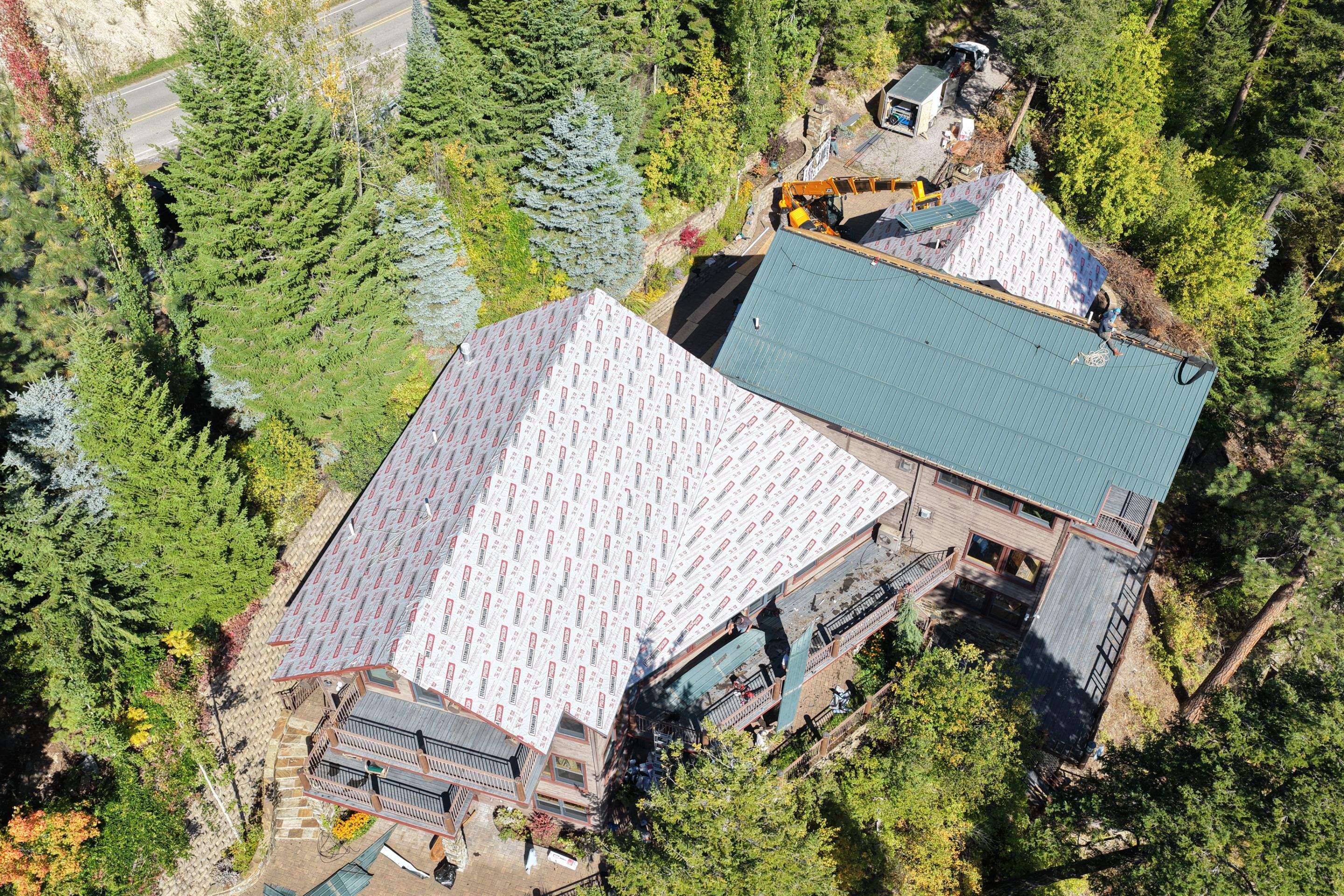 16" Mechanical - Dark Gray  by Montana Roofing Solutions