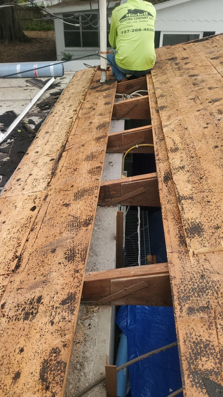 Project in St. Petersburg 33710 by Mitchell Roofing Company LLC
