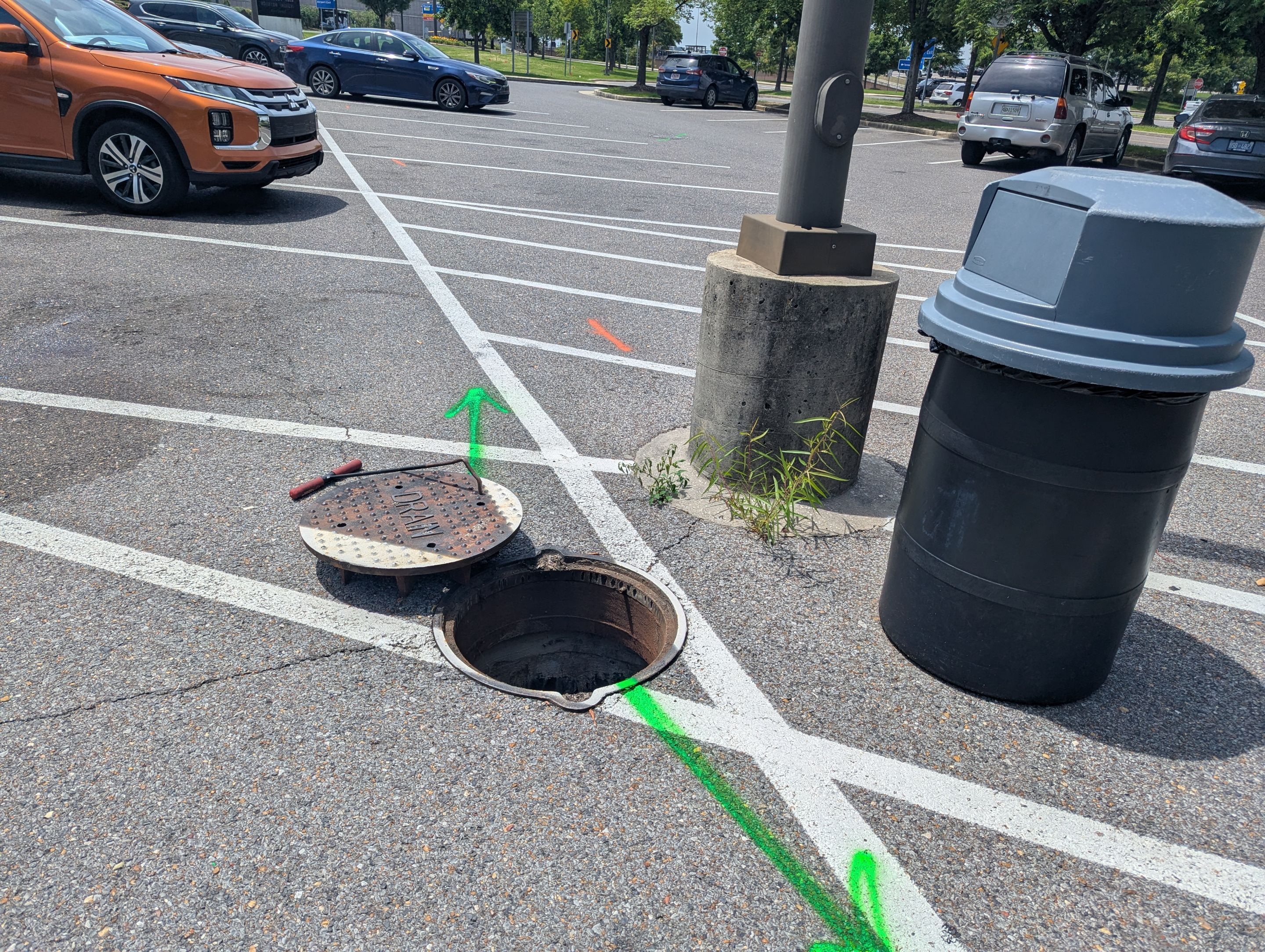 Subsurface Utility Locating and Mapping at Memphis International Airport by Alsip Locating Service, LLC