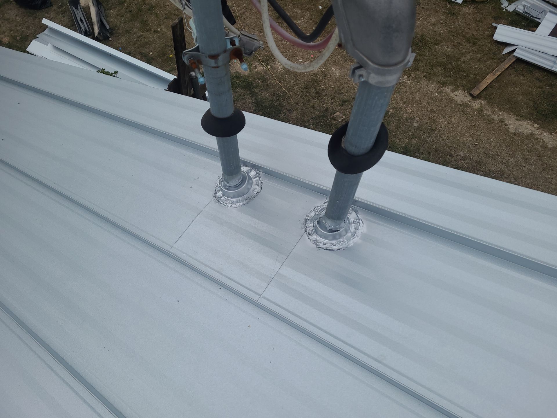 Galvalume Standing Seam offers a 45-year finish warranty! by Oakwood Roofing and Construction, LLC