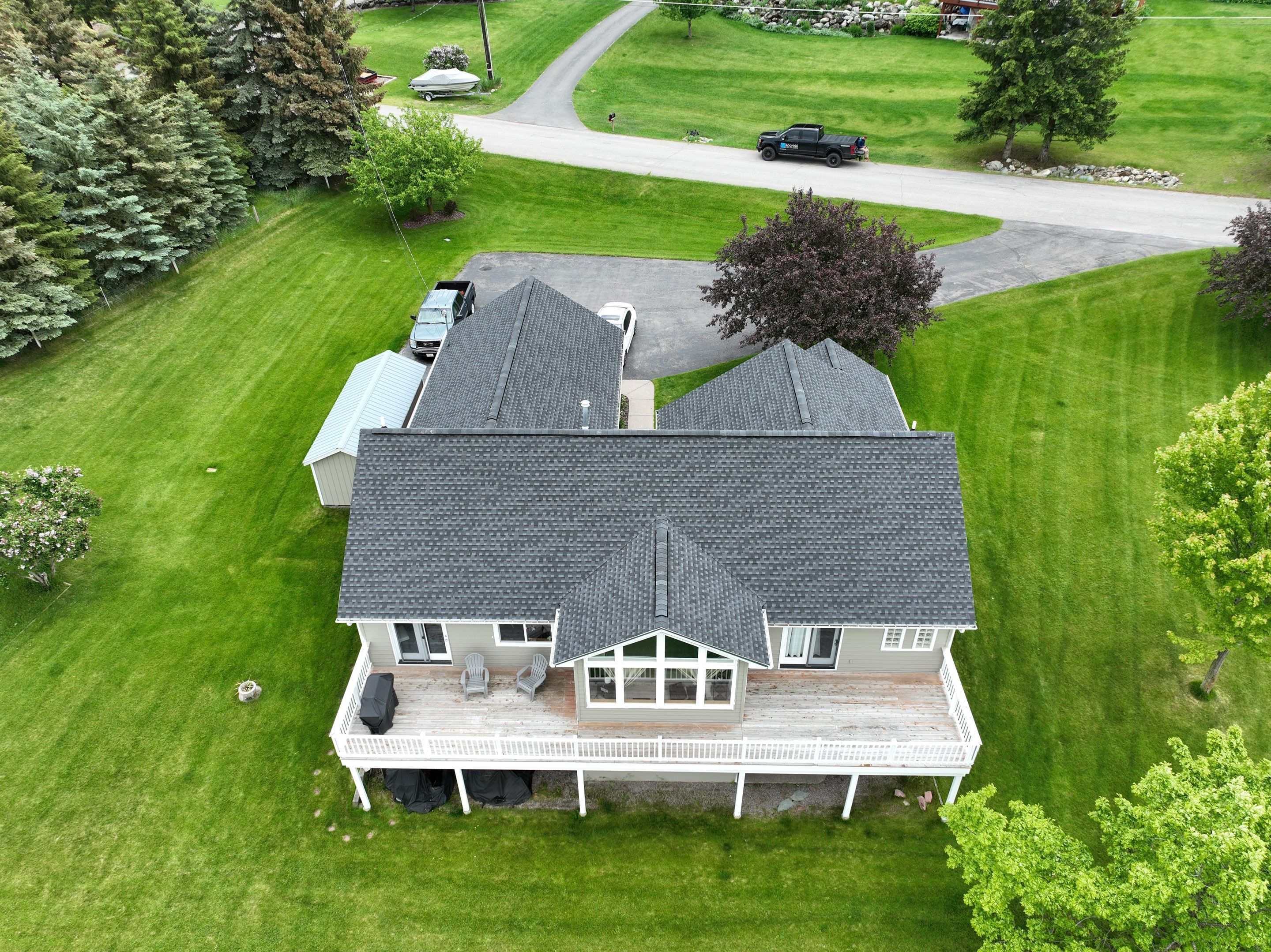 GAF Timberline HDZ - Charcoal by Montana Roofing Solutions