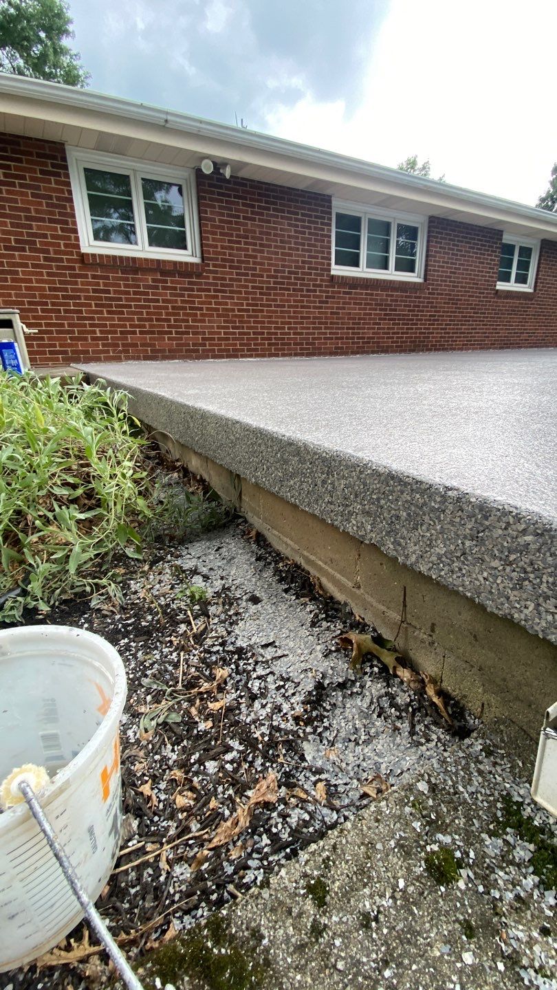 Rear Patio Project in Sewickley by Floors in a Day, Inc
