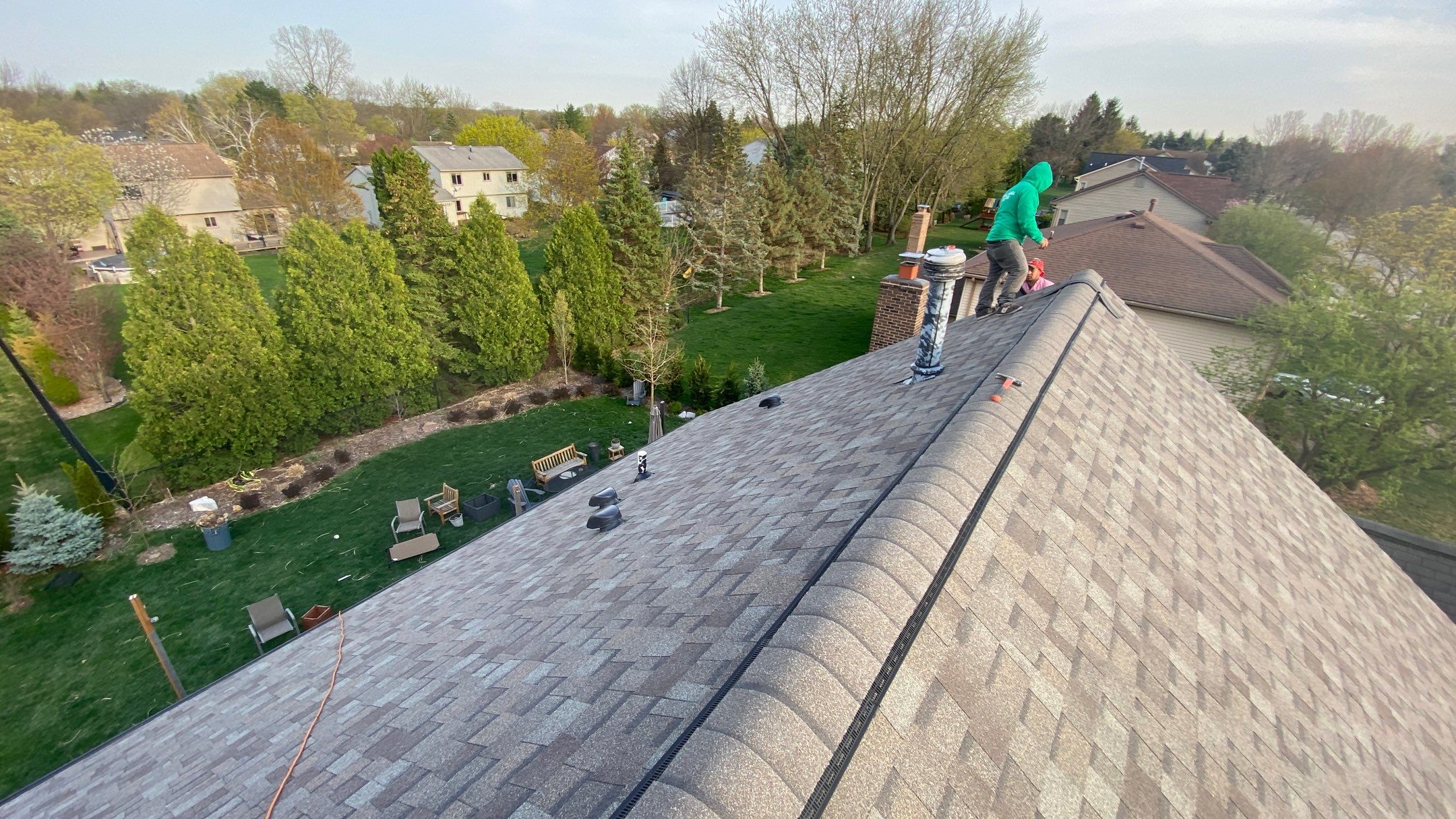 Roof Replacement using CertainTeed Landmark by 180 Contractors
