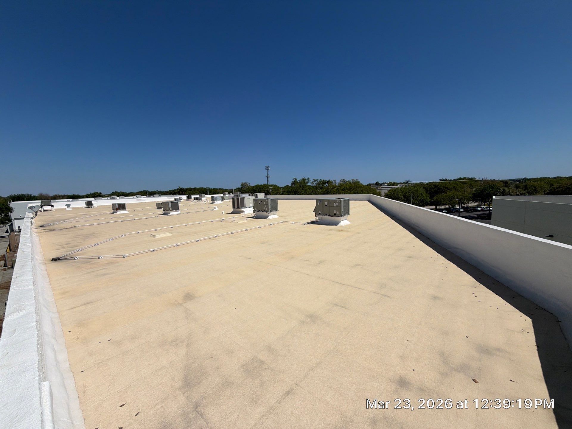 Commercial Roof Maintenance and HVAC Unit Sealing in Boca Raton by Roof King LLC