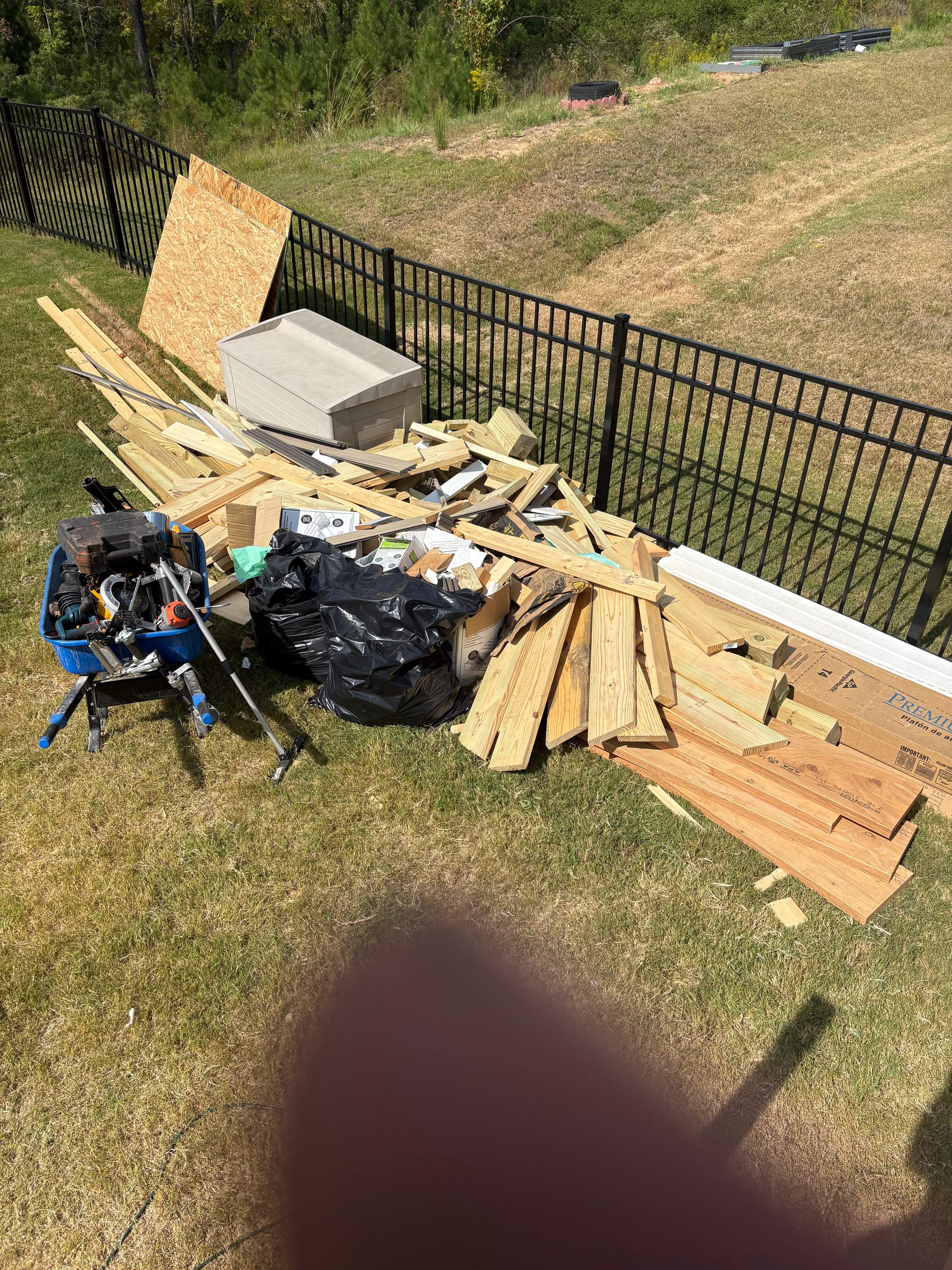 Project in Waxhaw by Badger Hauling