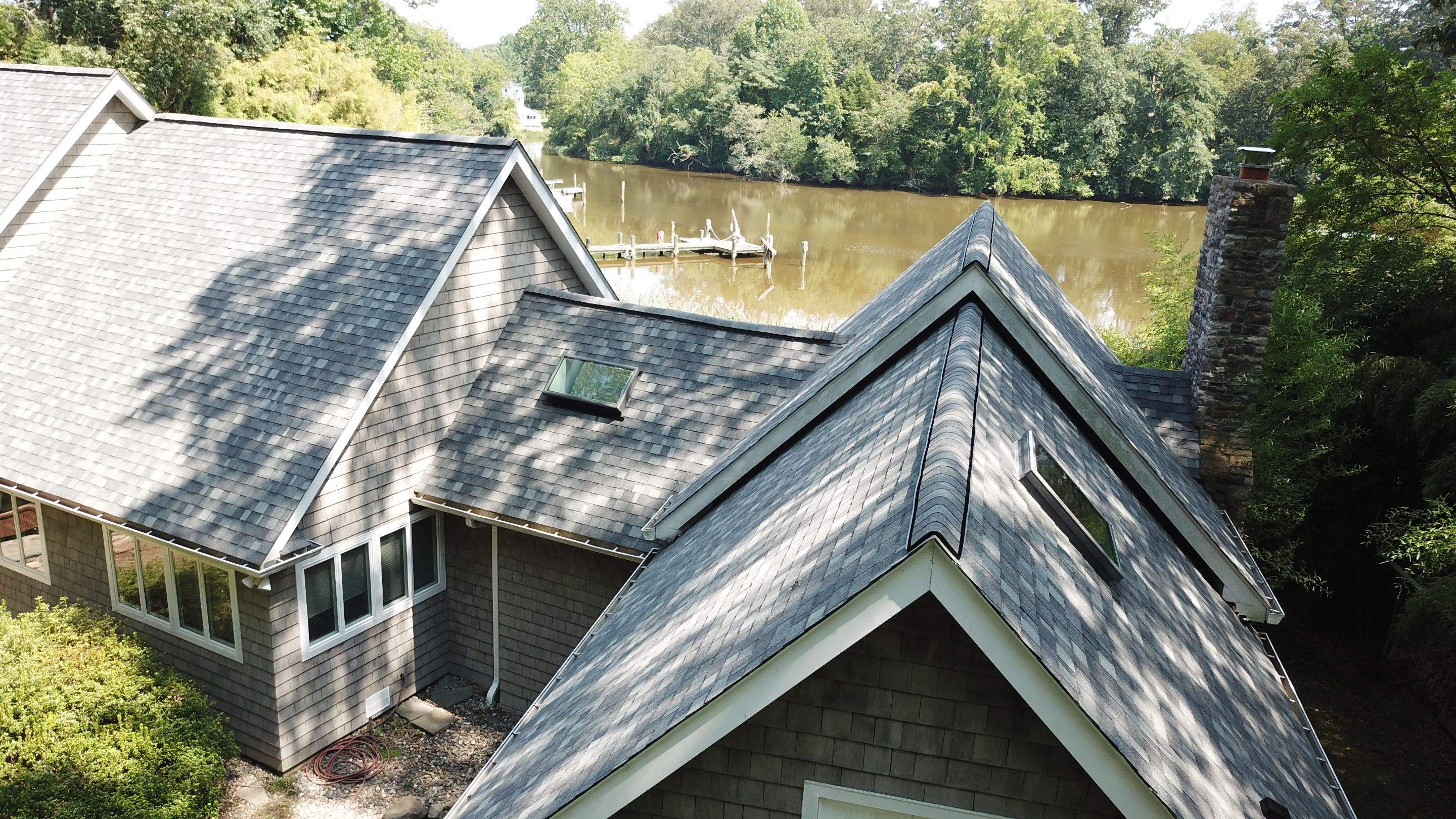 Roof Replacement using IKO Dynasty by American Home Contractors