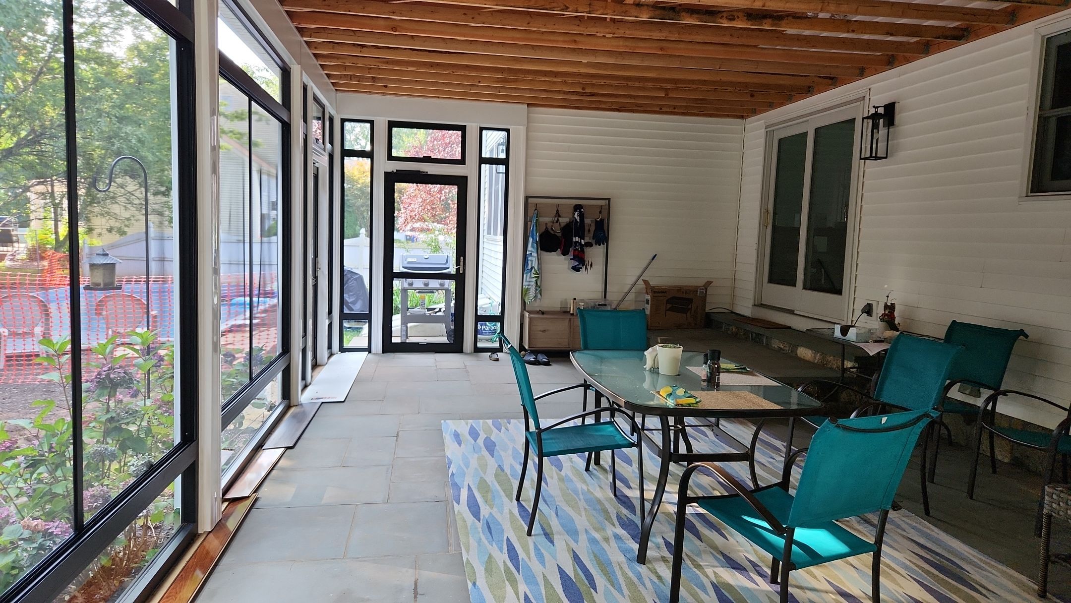 Summer Space Porch Enclosure by DiGiorgi Roofing and Siding Inc